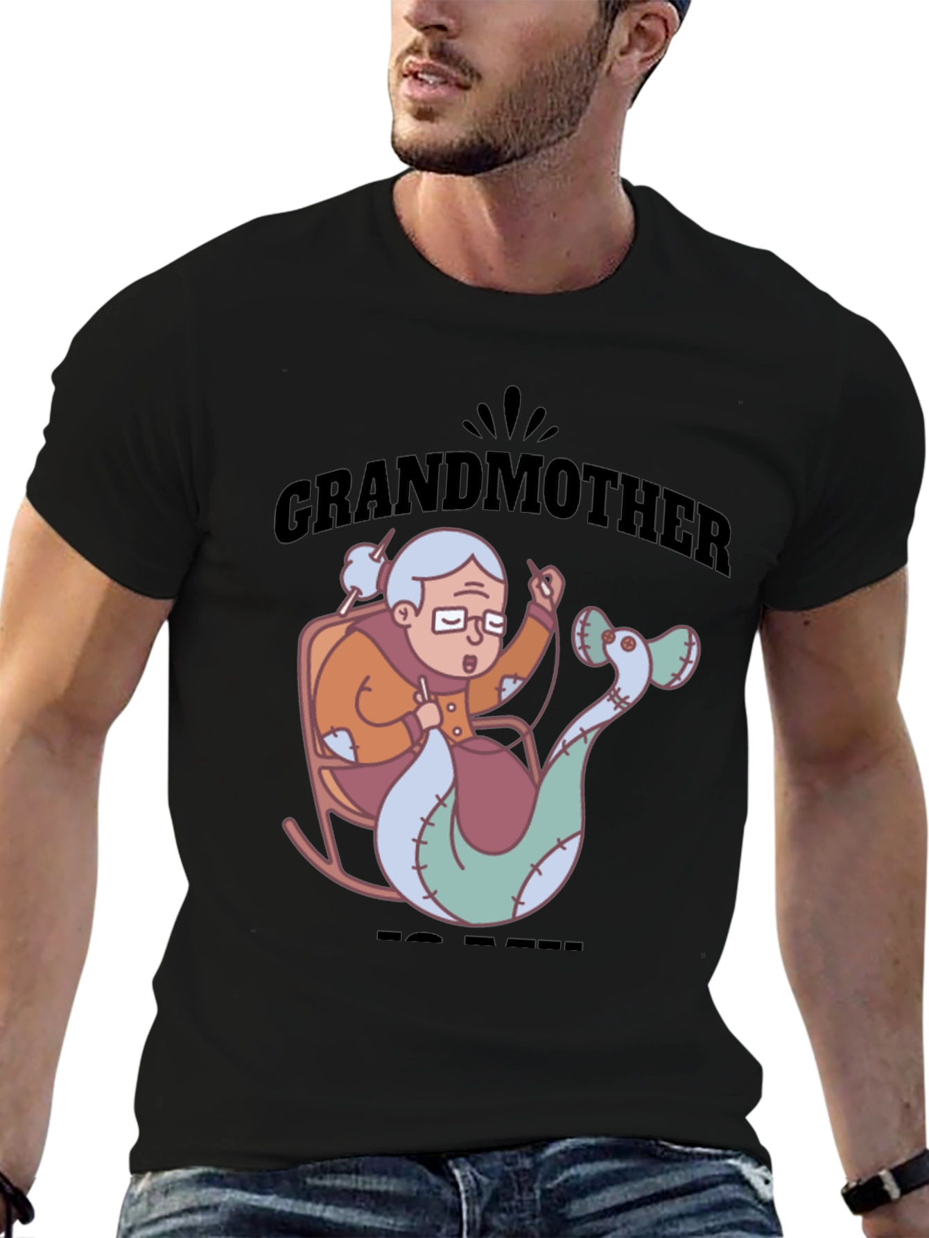 Grandmother Is Knit T-Shirt