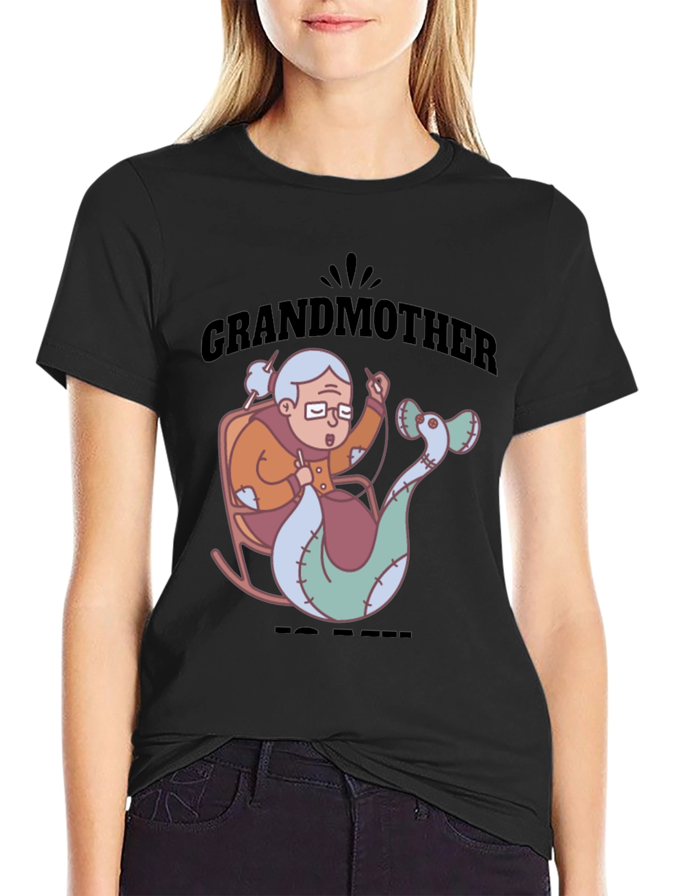 Grandmother Is Knit T-Shirt