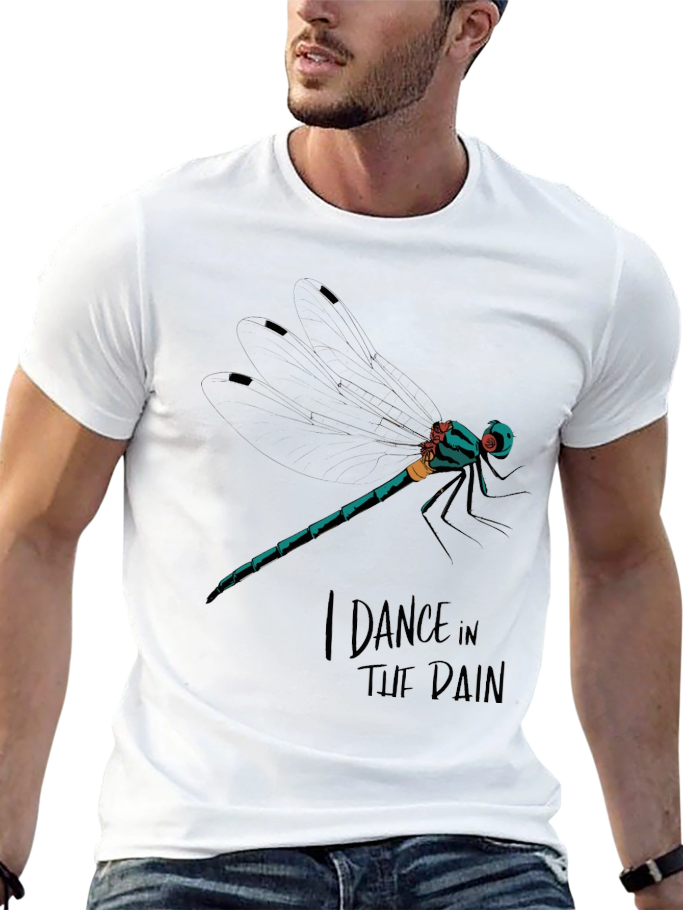 Dragonfly Graphic T-Shirt - I Dance in the Pain