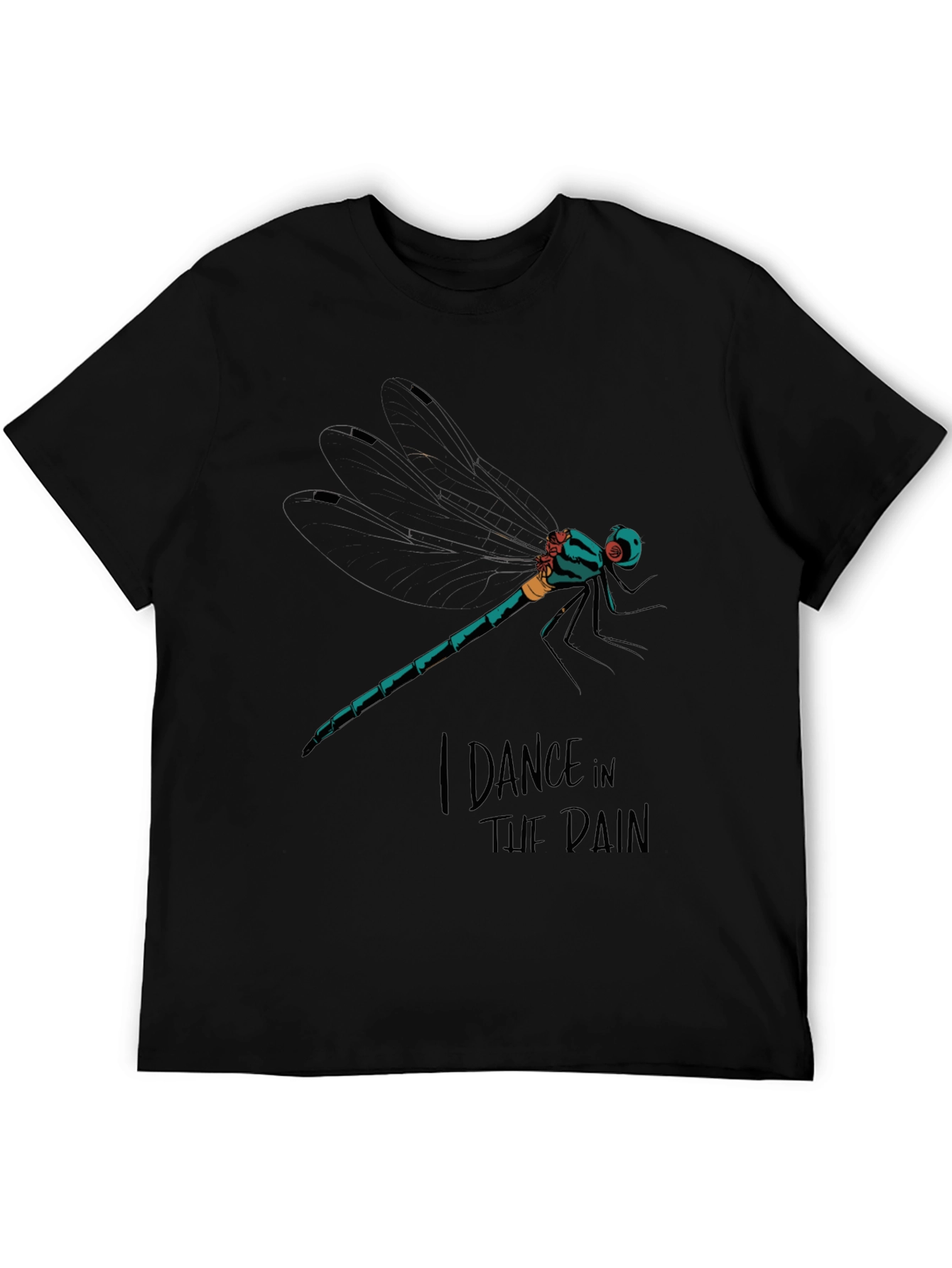 Dragonfly Graphic T-Shirt - I Dance in the Pain