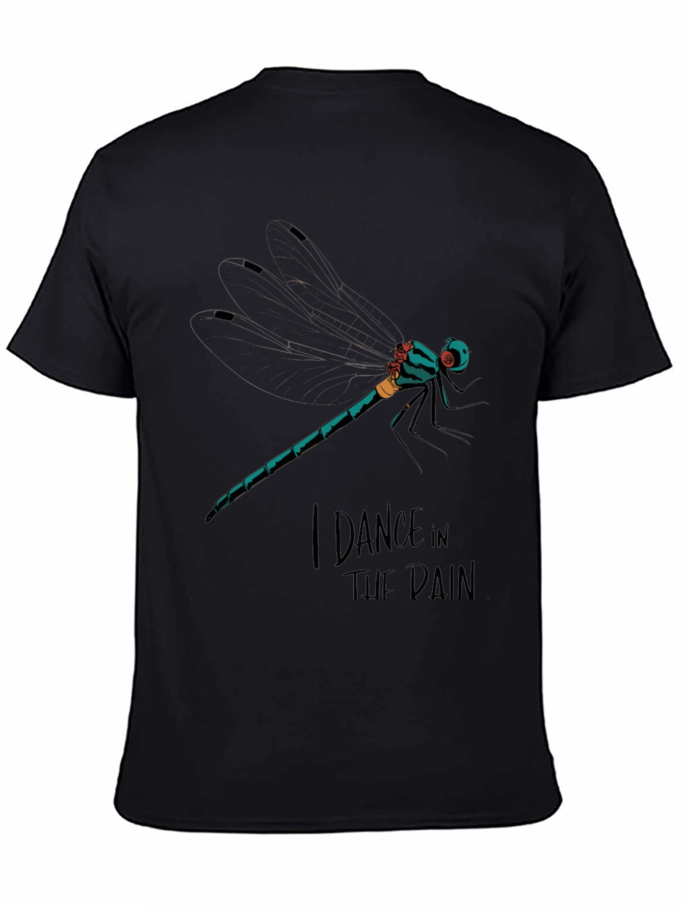 Dragonfly Graphic T-Shirt - I Dance in the Pain