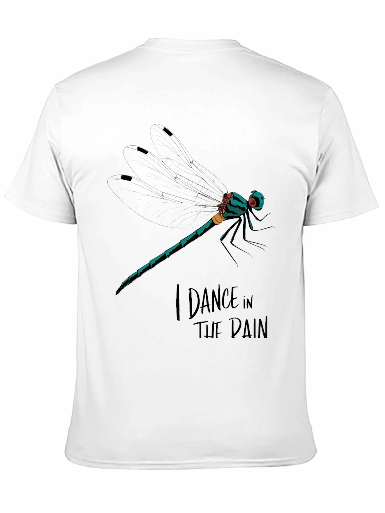 Dragonfly Graphic T-Shirt - I Dance in the Pain