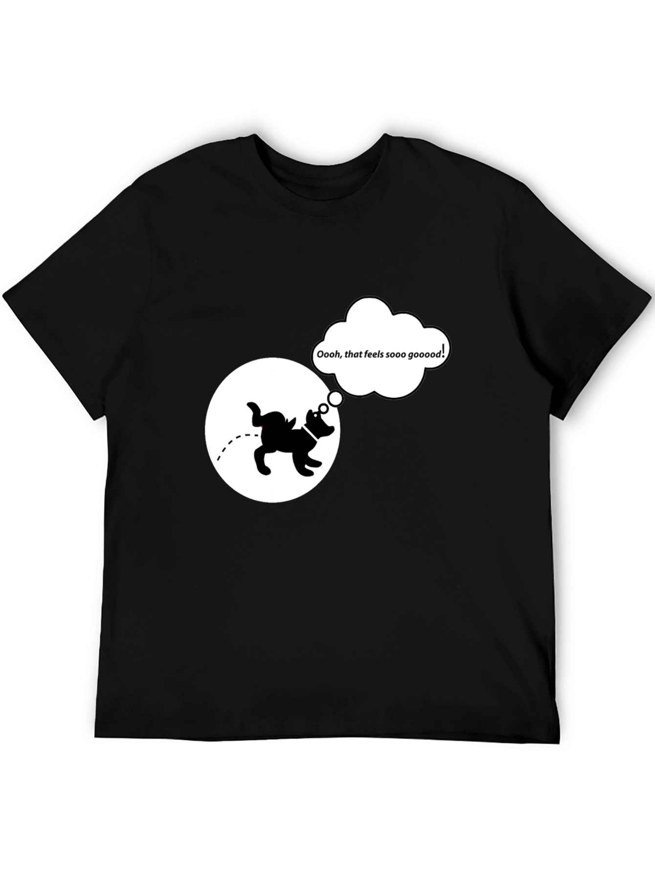 Funny Dog T-Shirt: Relief Humor