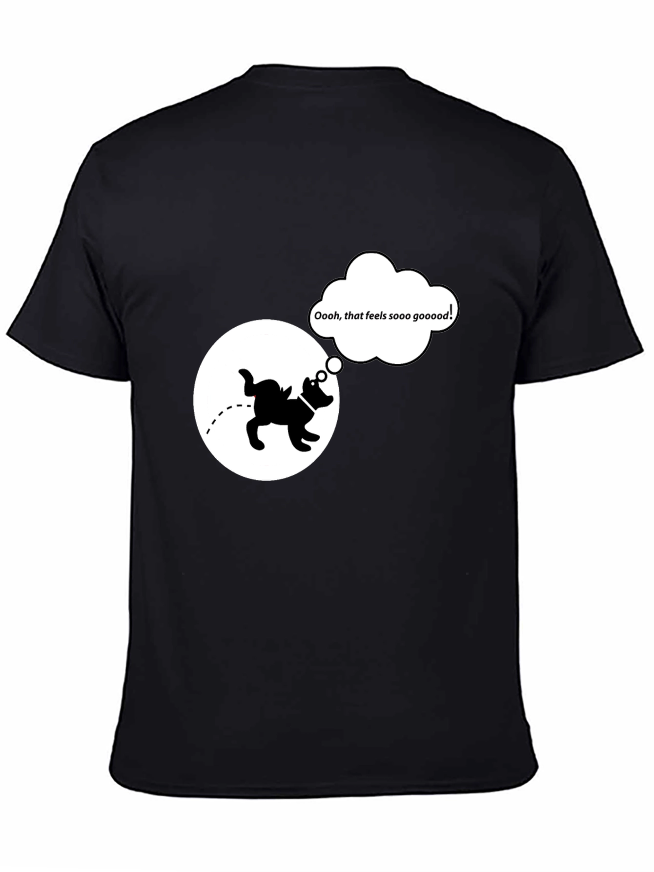 Funny Dog T-Shirt: Relief Humor