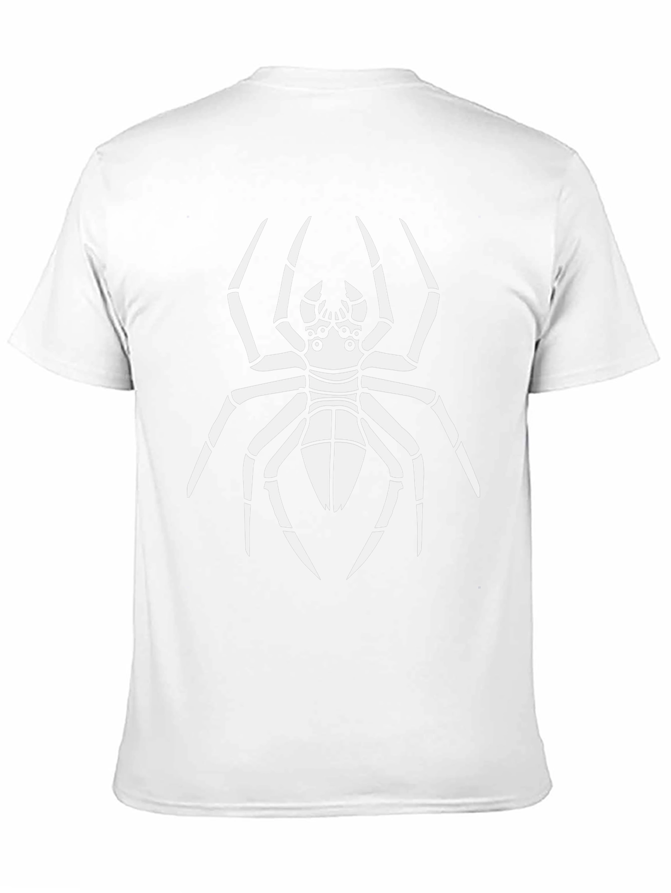 Spider Graphic Print Black Tee