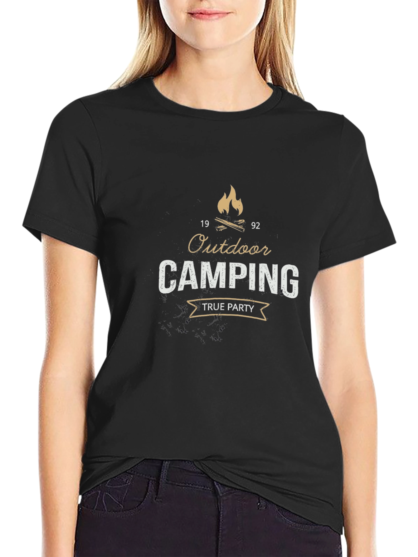 Outdoor Camping True Party Tee