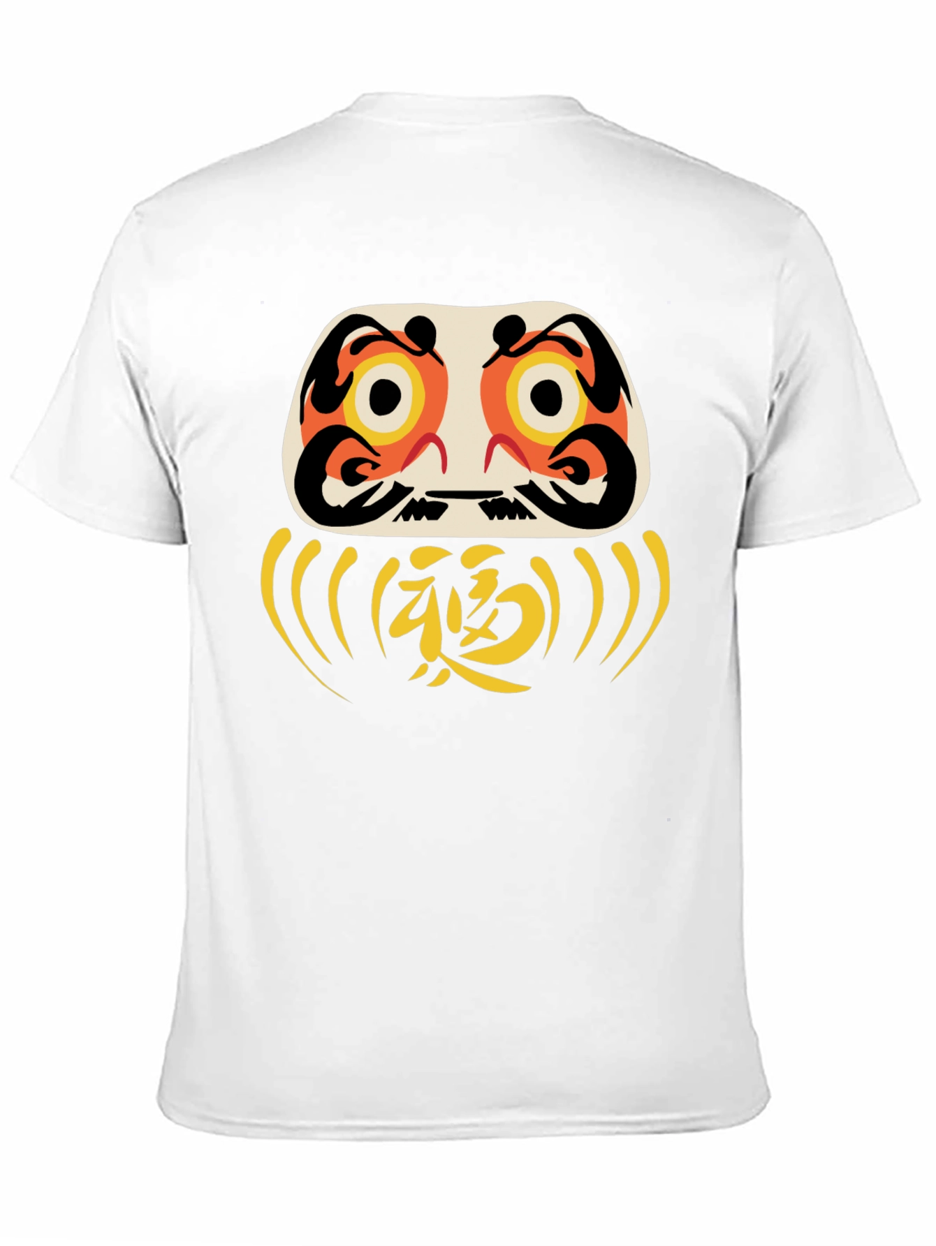 Daruma Doll Graphic Tee - Good Luck Shirt