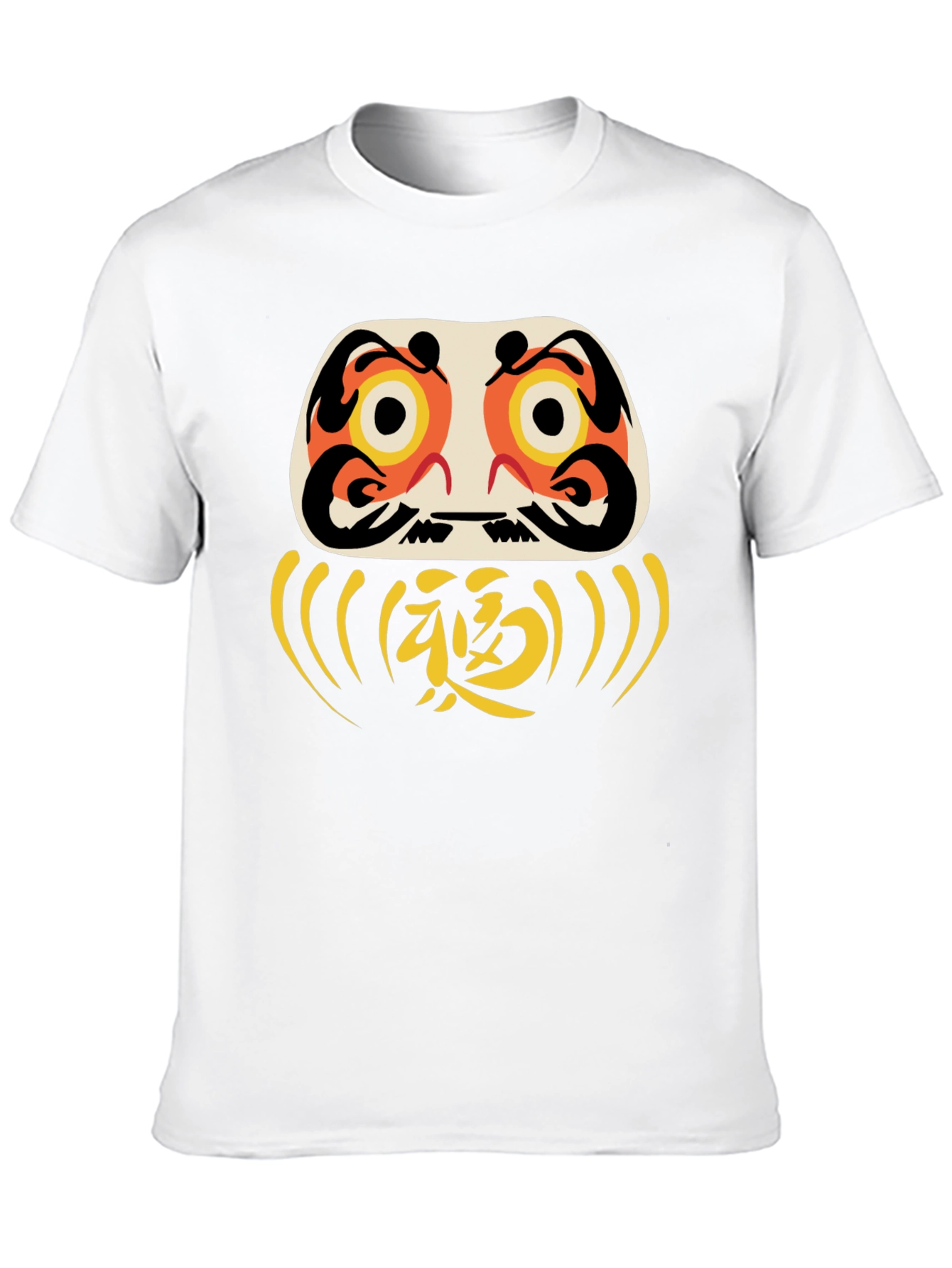 Daruma Doll Graphic Tee - Good Luck Shirt