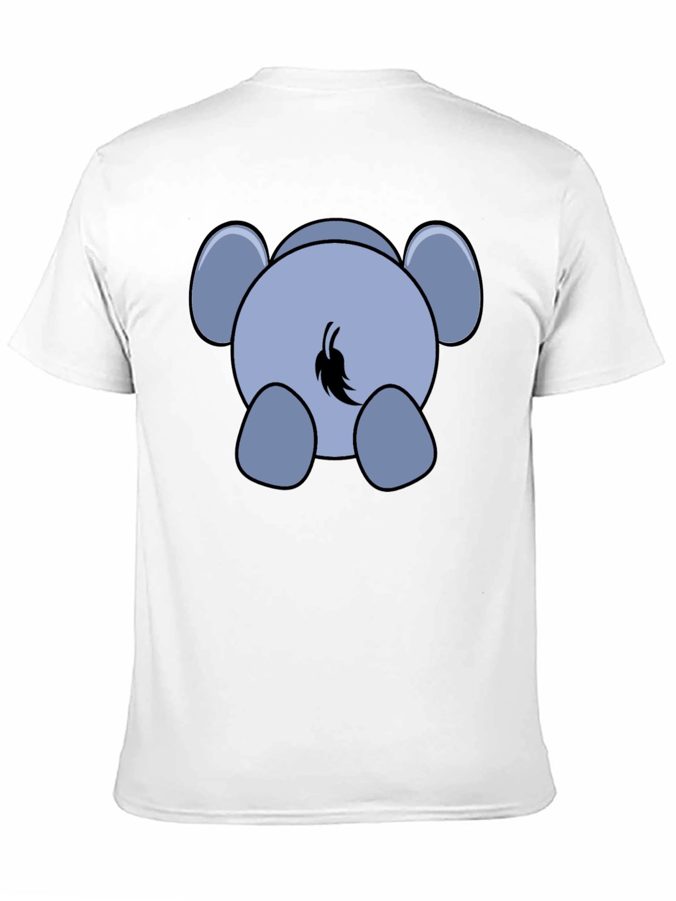 Elephant Tail T-Shirt: Funny Graphic Tee