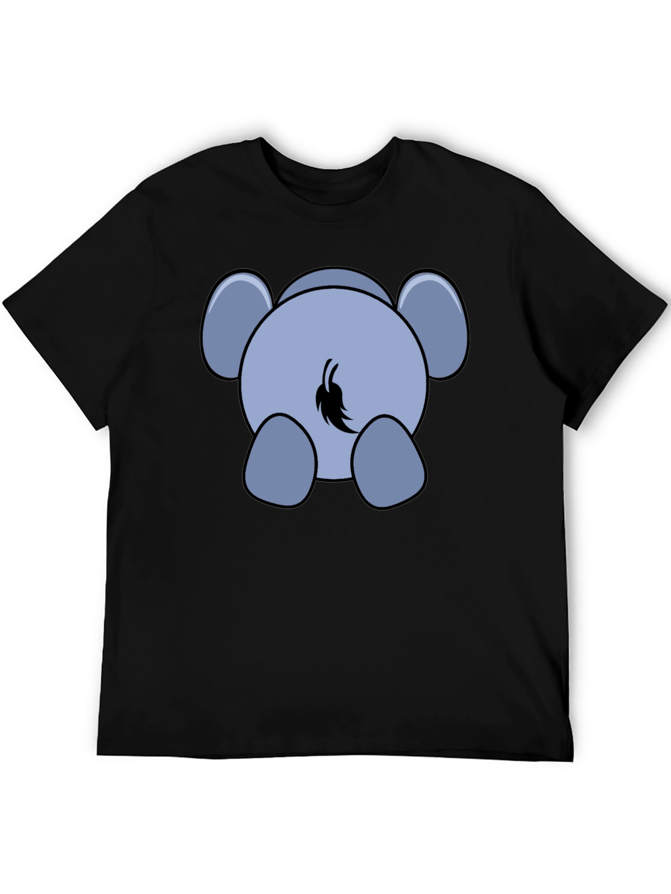 Elephant Tail T-Shirt: Funny Graphic Tee