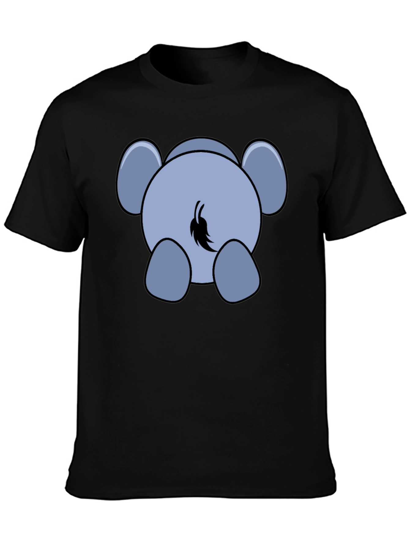 Elephant Tail T-Shirt: Funny Graphic Tee