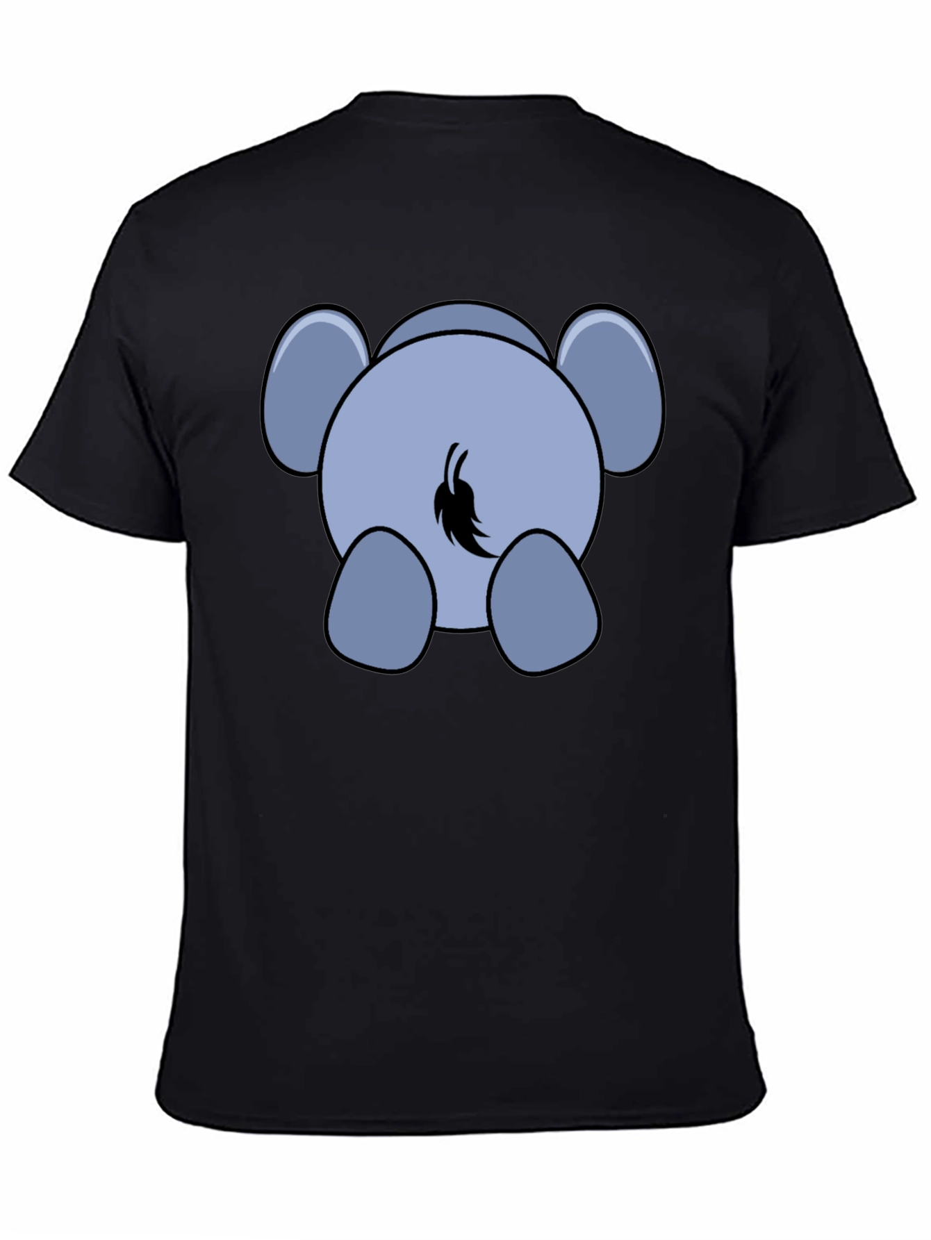 Elephant Tail T-Shirt: Funny Graphic Tee