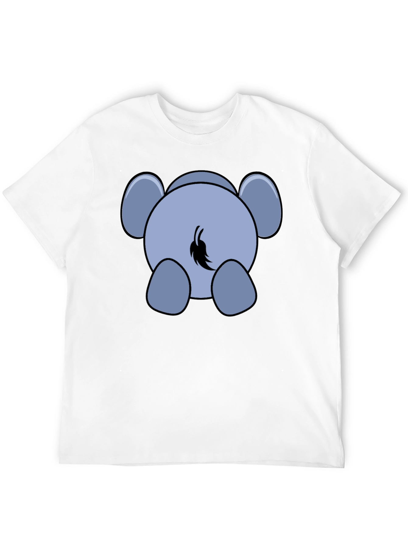 Elephant Tail T-Shirt: Funny Graphic Tee