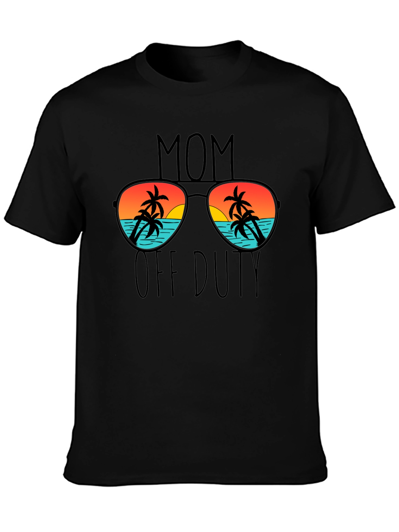 Mom Off Duty Graphic T-Shirt
