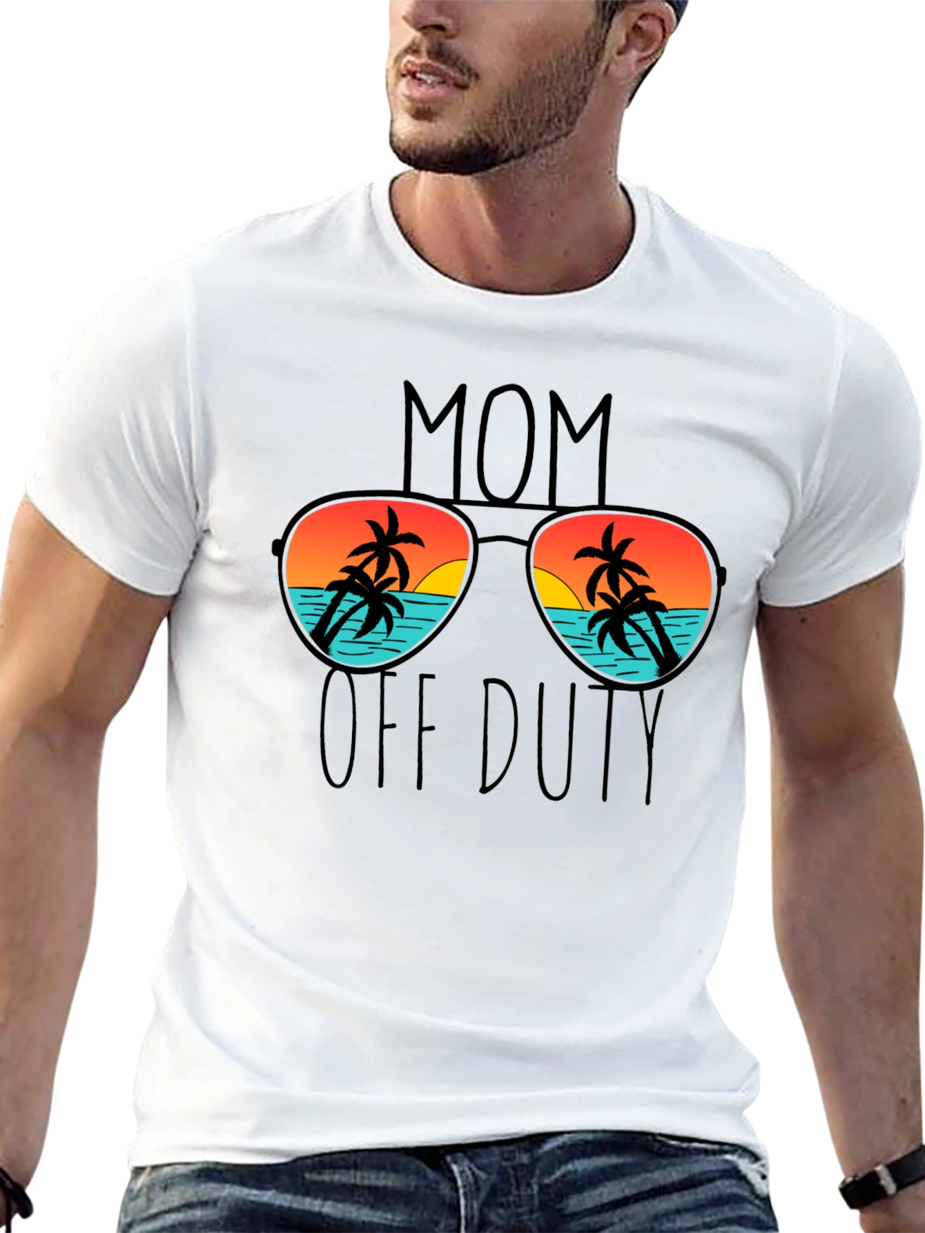 Mom Off Duty Graphic T-Shirt