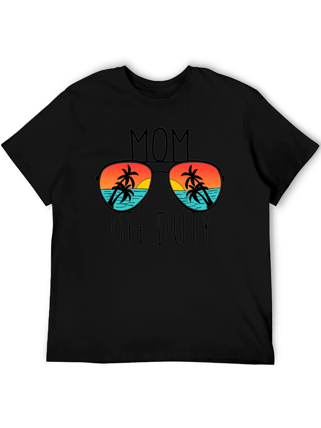 Mom Off Duty Graphic T-Shirt