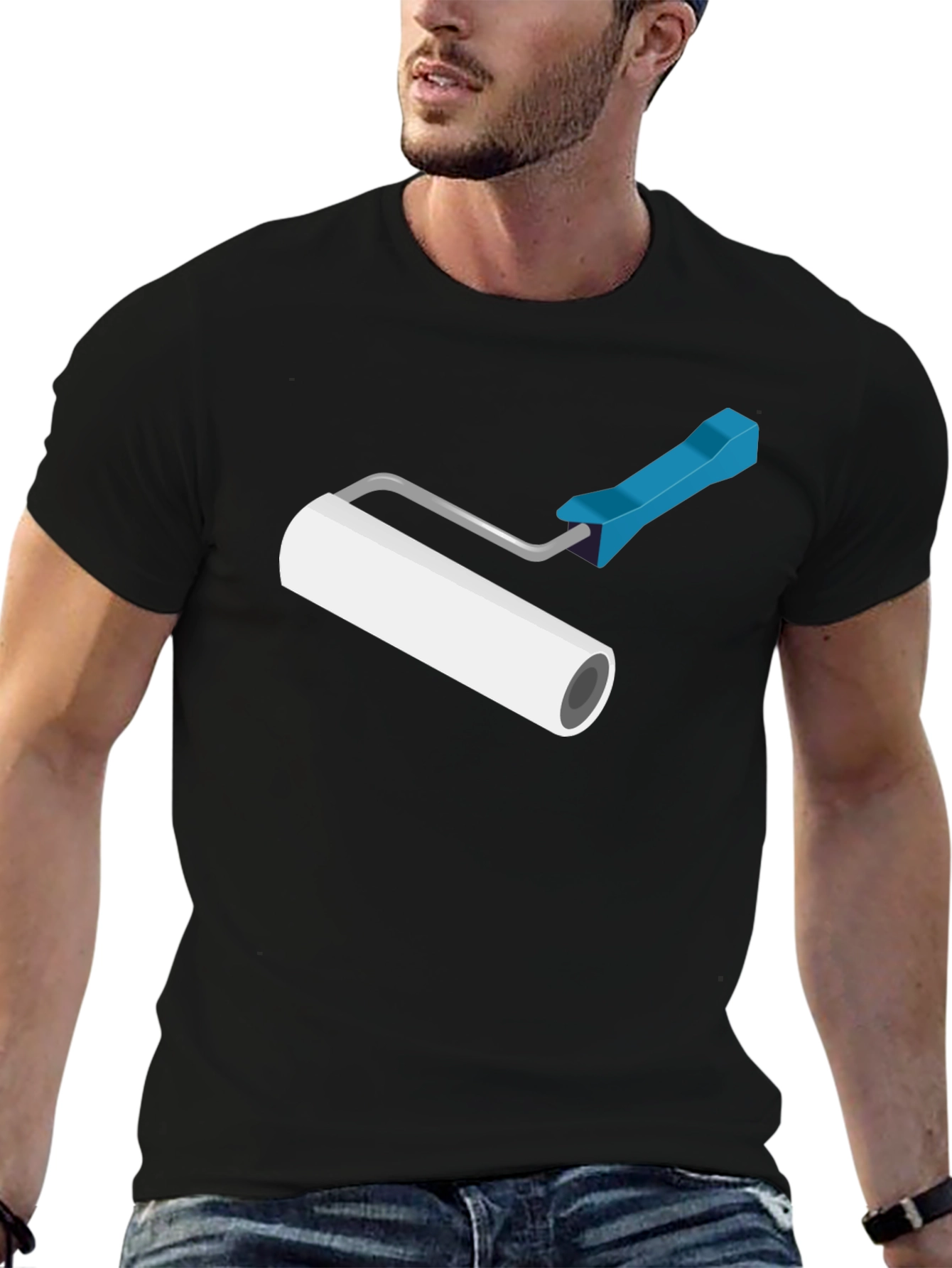 Paint Roller Graphic T-Shirt