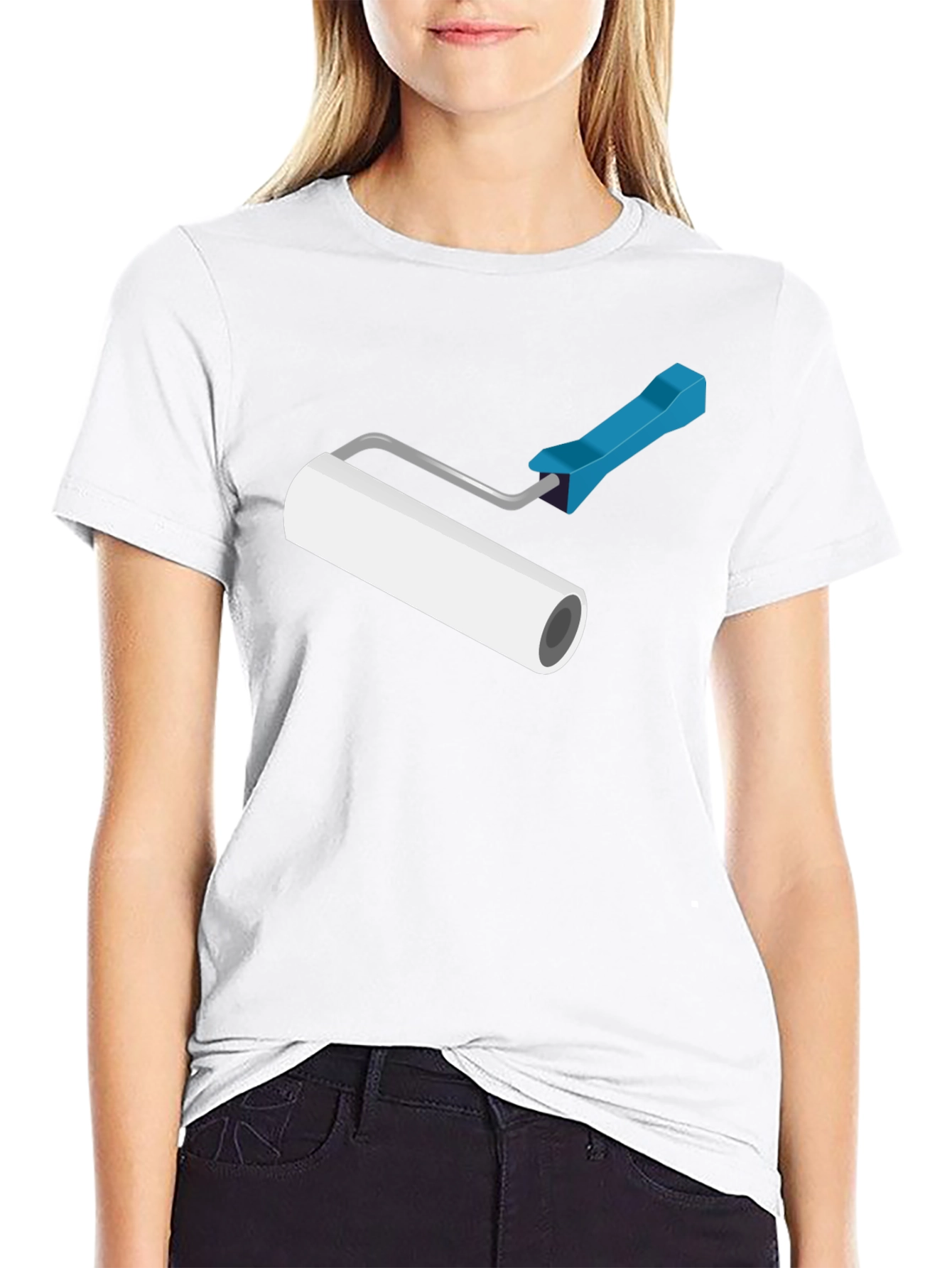Paint Roller Graphic T-Shirt