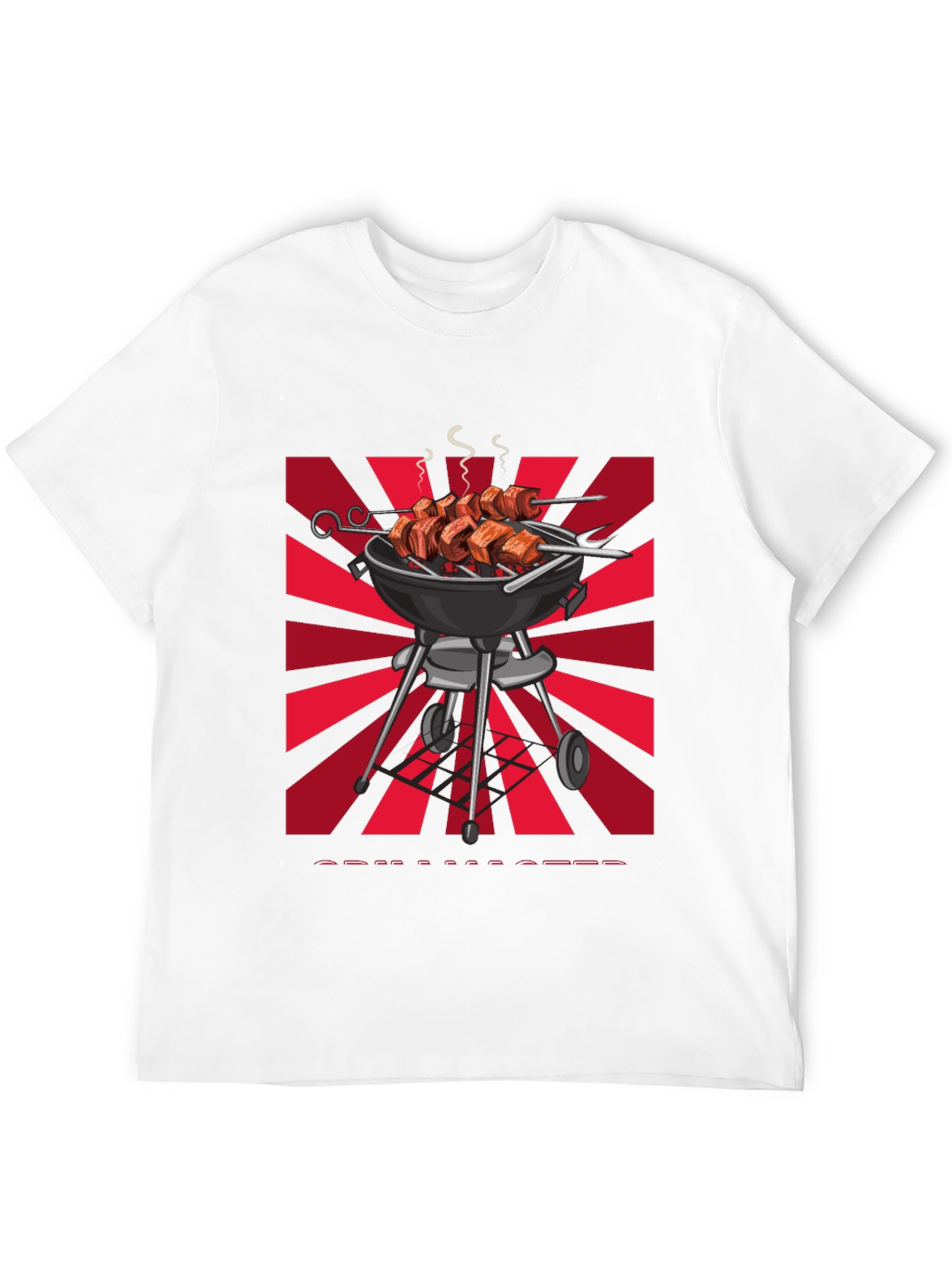 BBQ Grillmaster Graphic Tee - Grilling Season