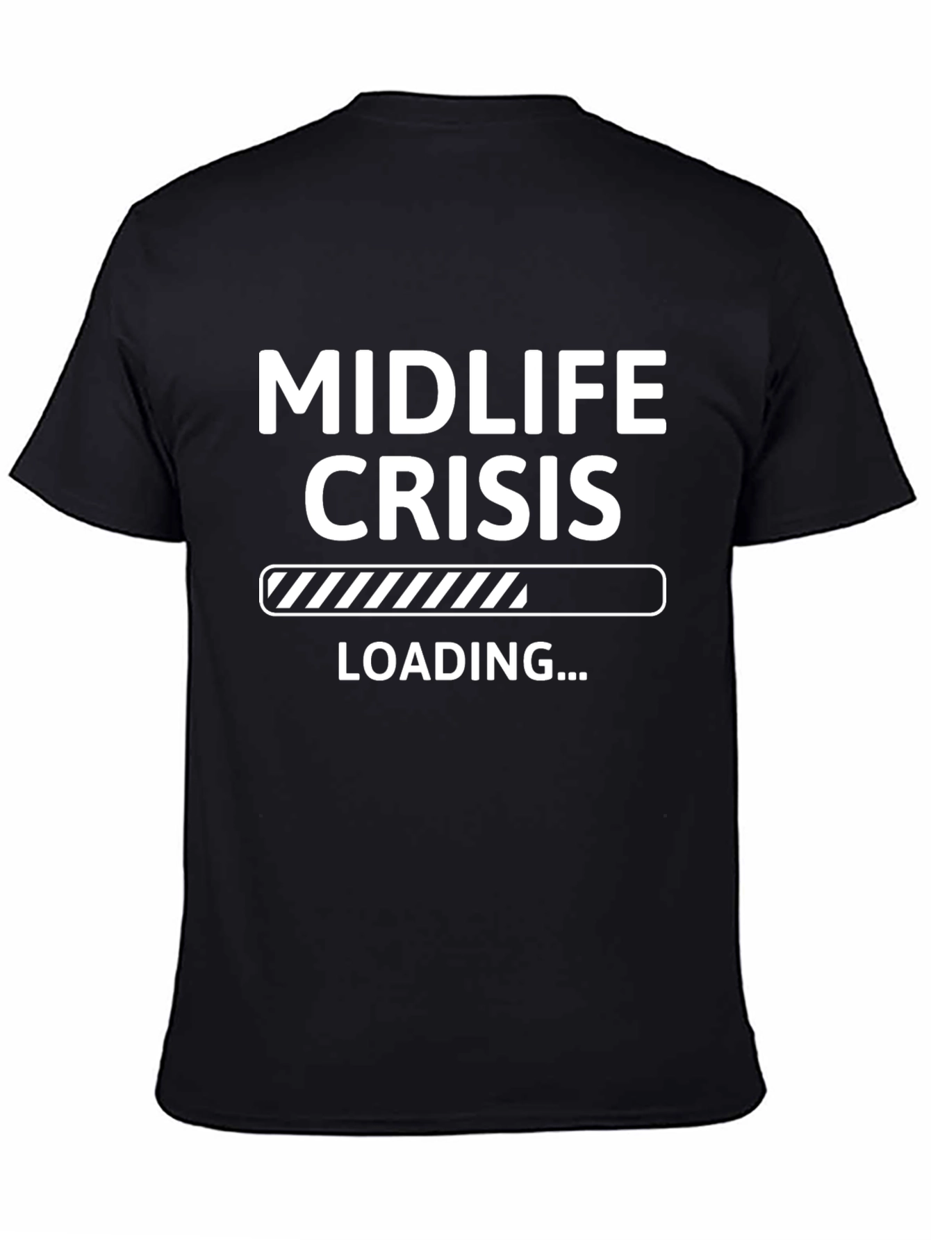 Midlife Crisis Loading Funny Graphic Tee
