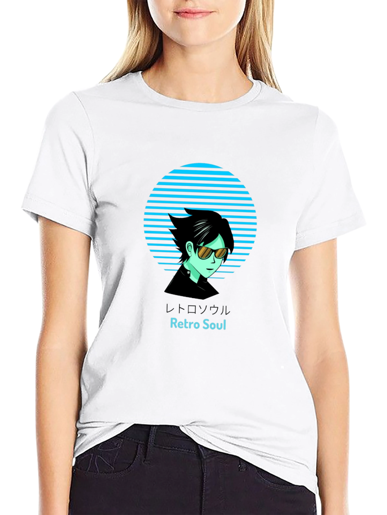 Retro Soul T-Shirt - Anime Style