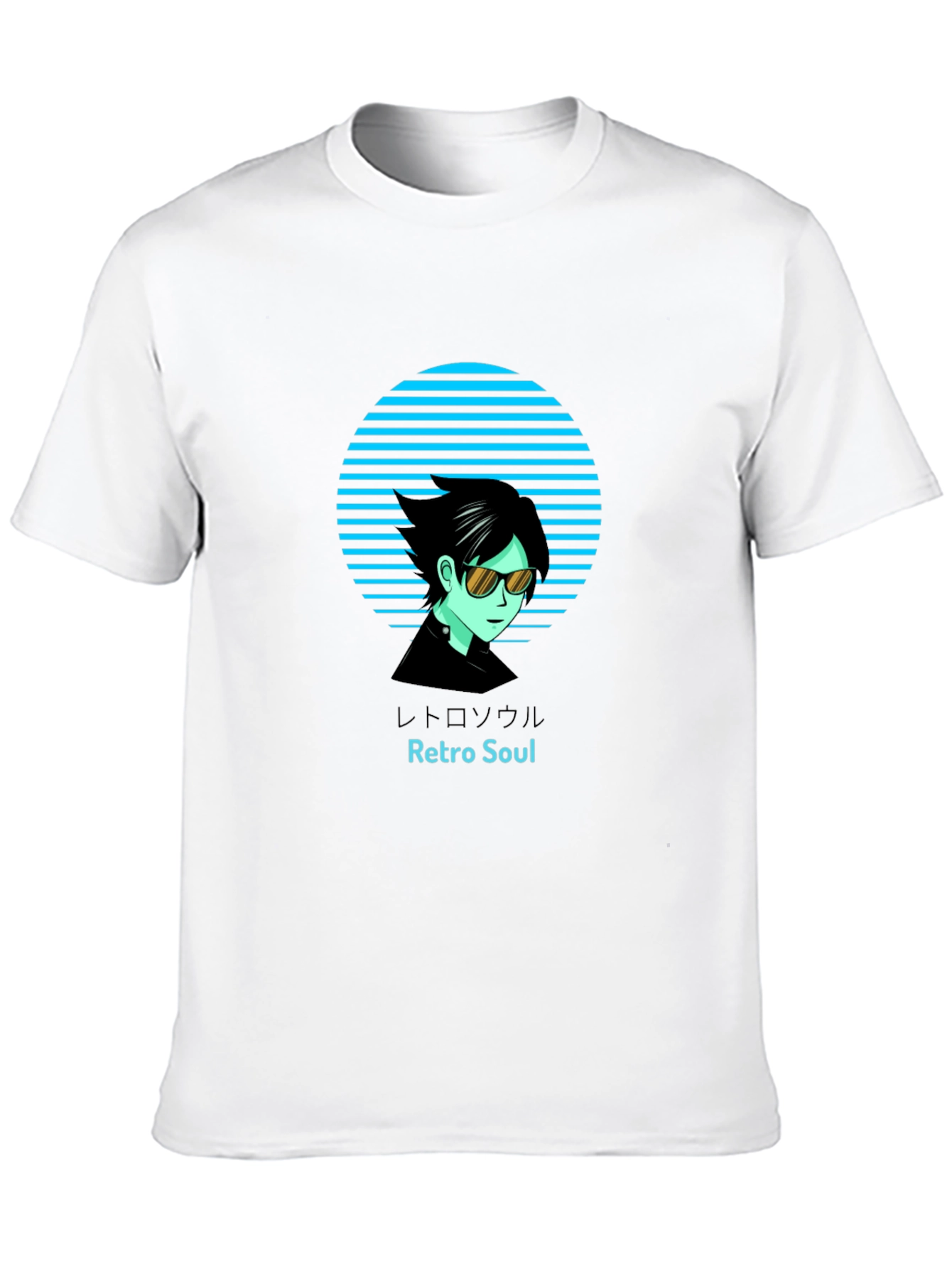 Retro Soul T-Shirt - Anime Style