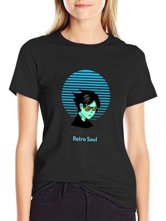 Retro Soul T-Shirt - Anime Style