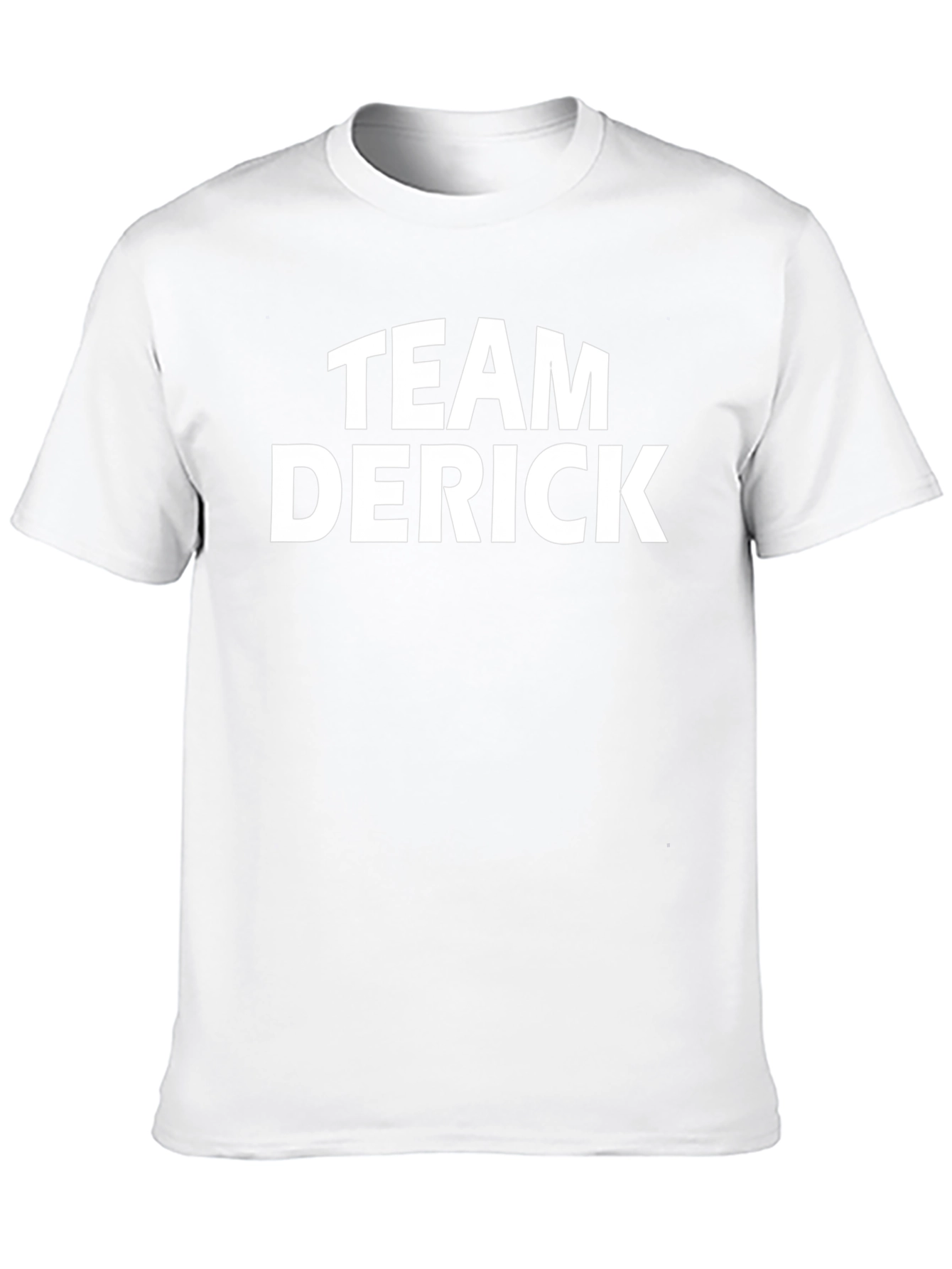 Team Derick Crew Neck T-Shirt - Black