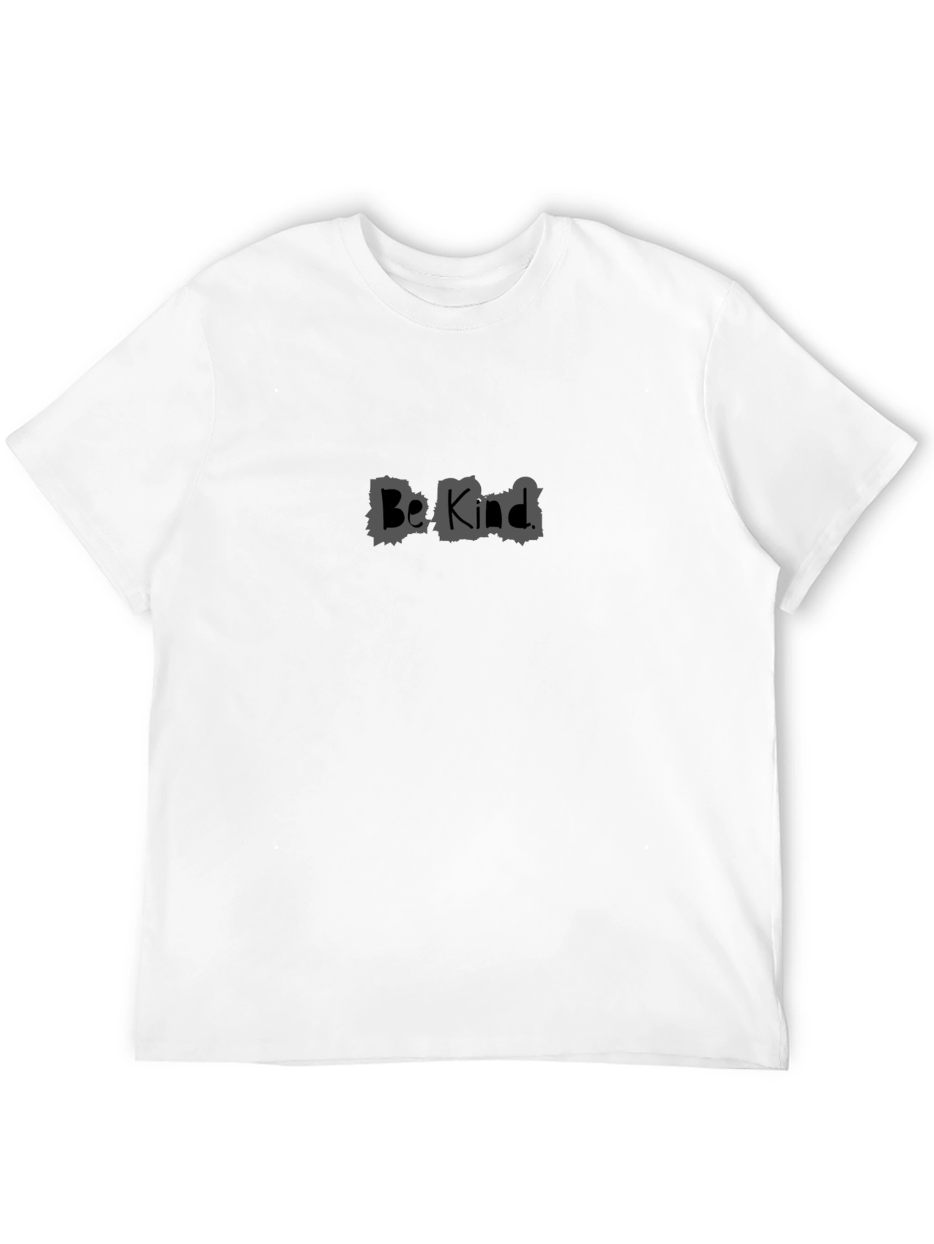 Be Kind Graphic Black Tee Casual Style