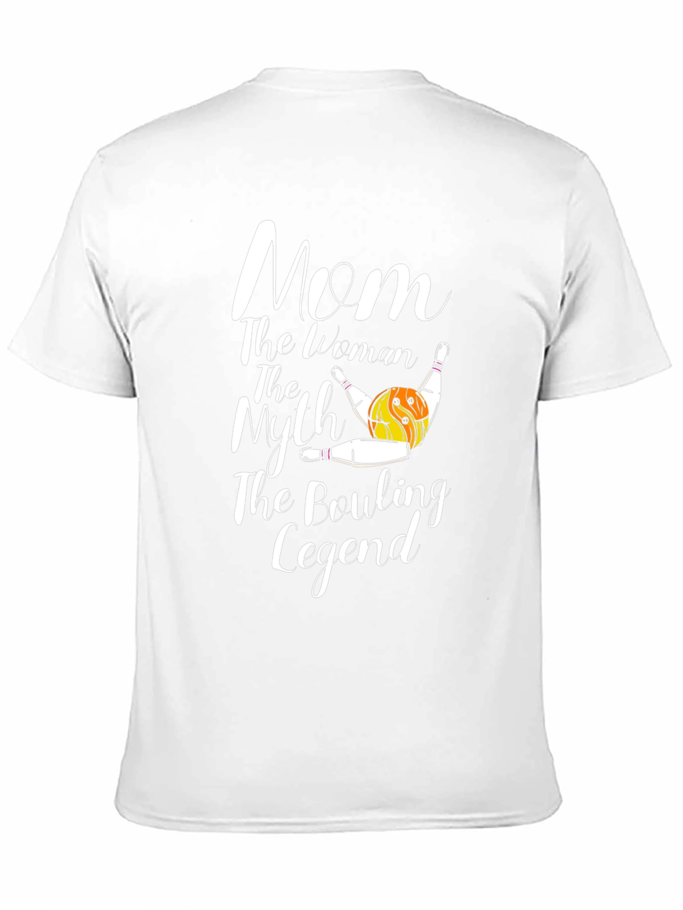 Mom The Bowling Legend Graphic T-Shirt
