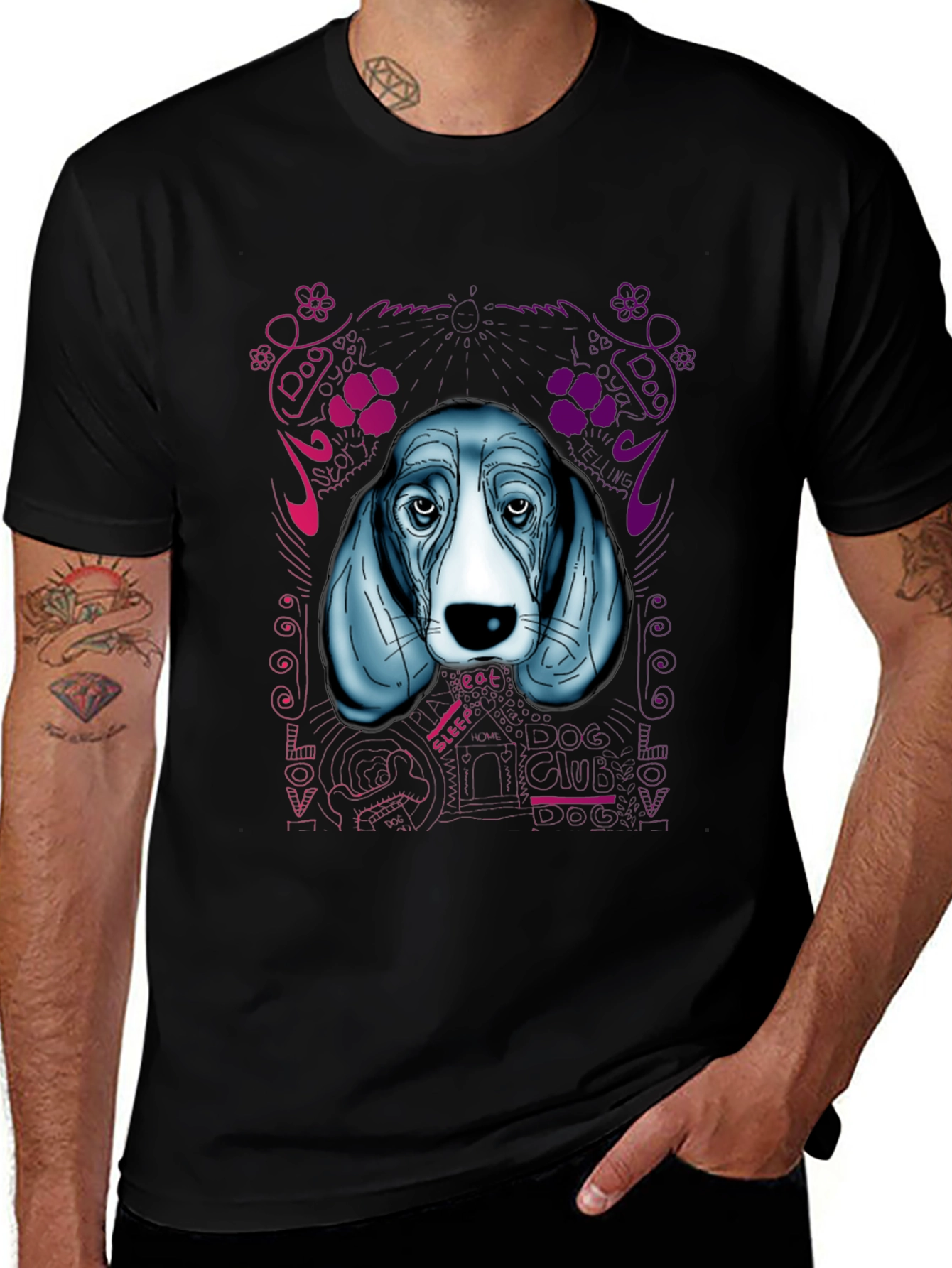 Dog Club Graphic Tee