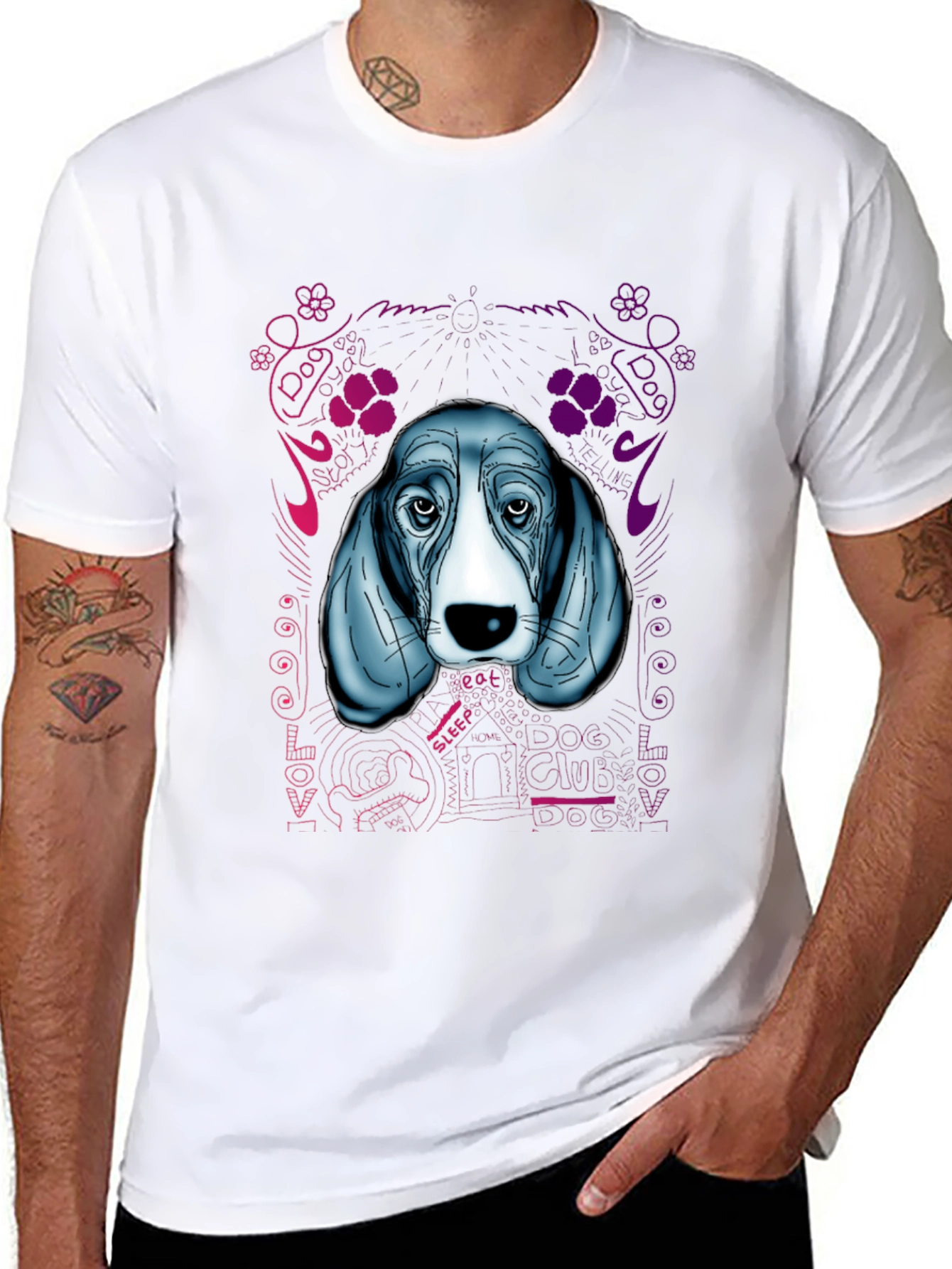 Dog Club Graphic Tee