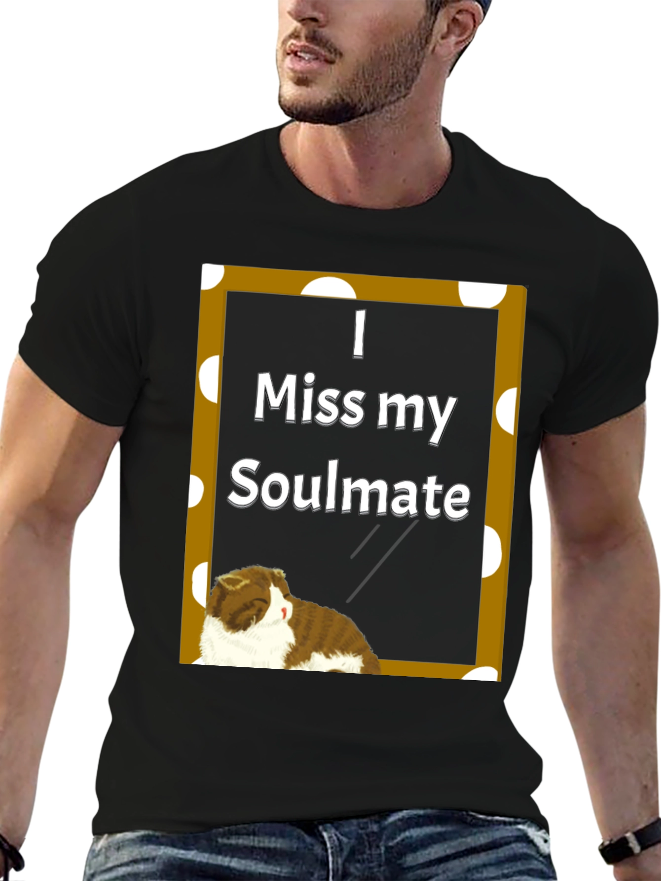 I Miss My Soulmate Cat T-Shirt