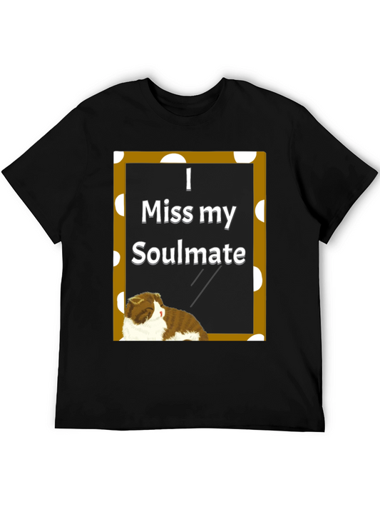 I Miss My Soulmate Cat T-Shirt