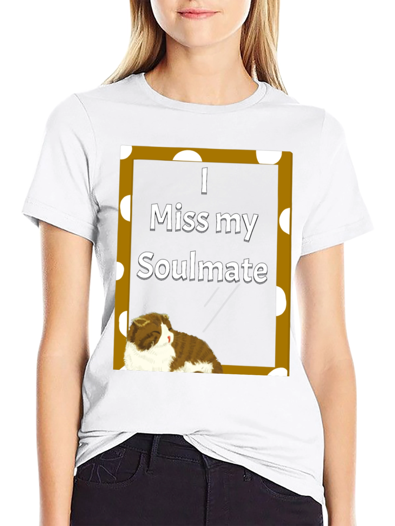 I Miss My Soulmate Cat T-Shirt