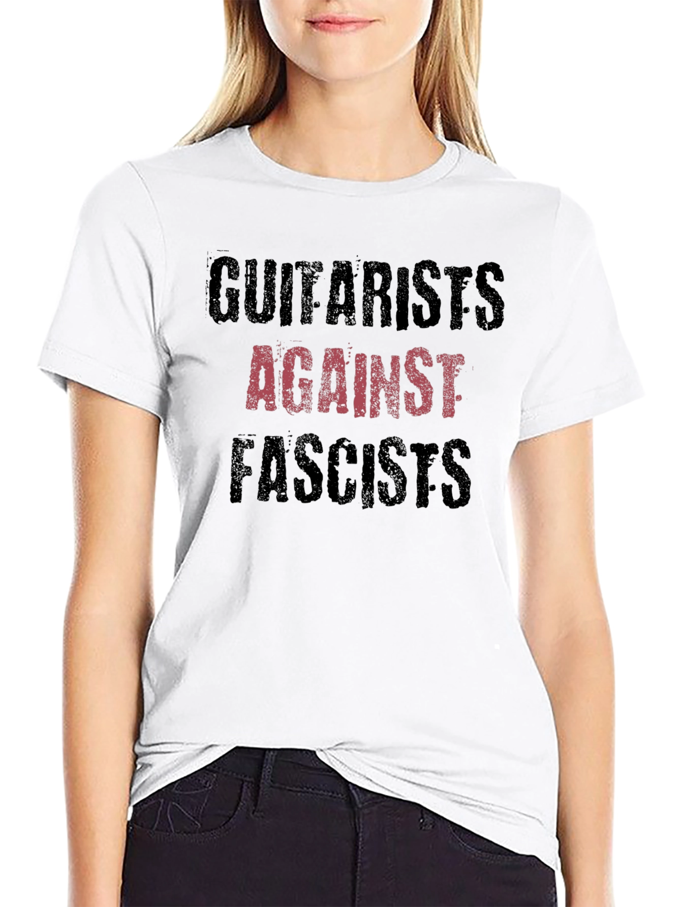 Guitarists Against Fascists Graphic Tee