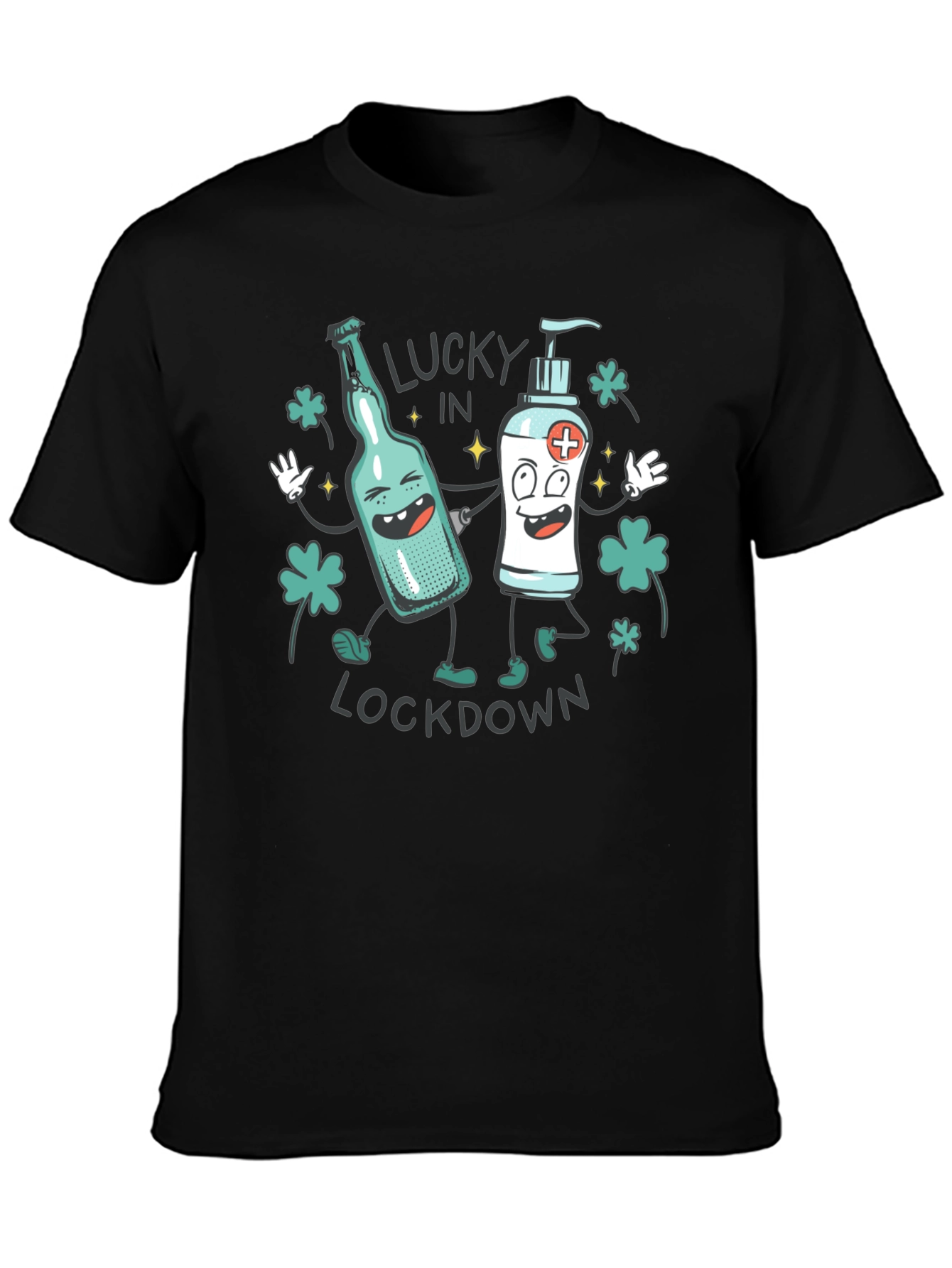 Lucky in Lockdown Graphic T-Shirt
