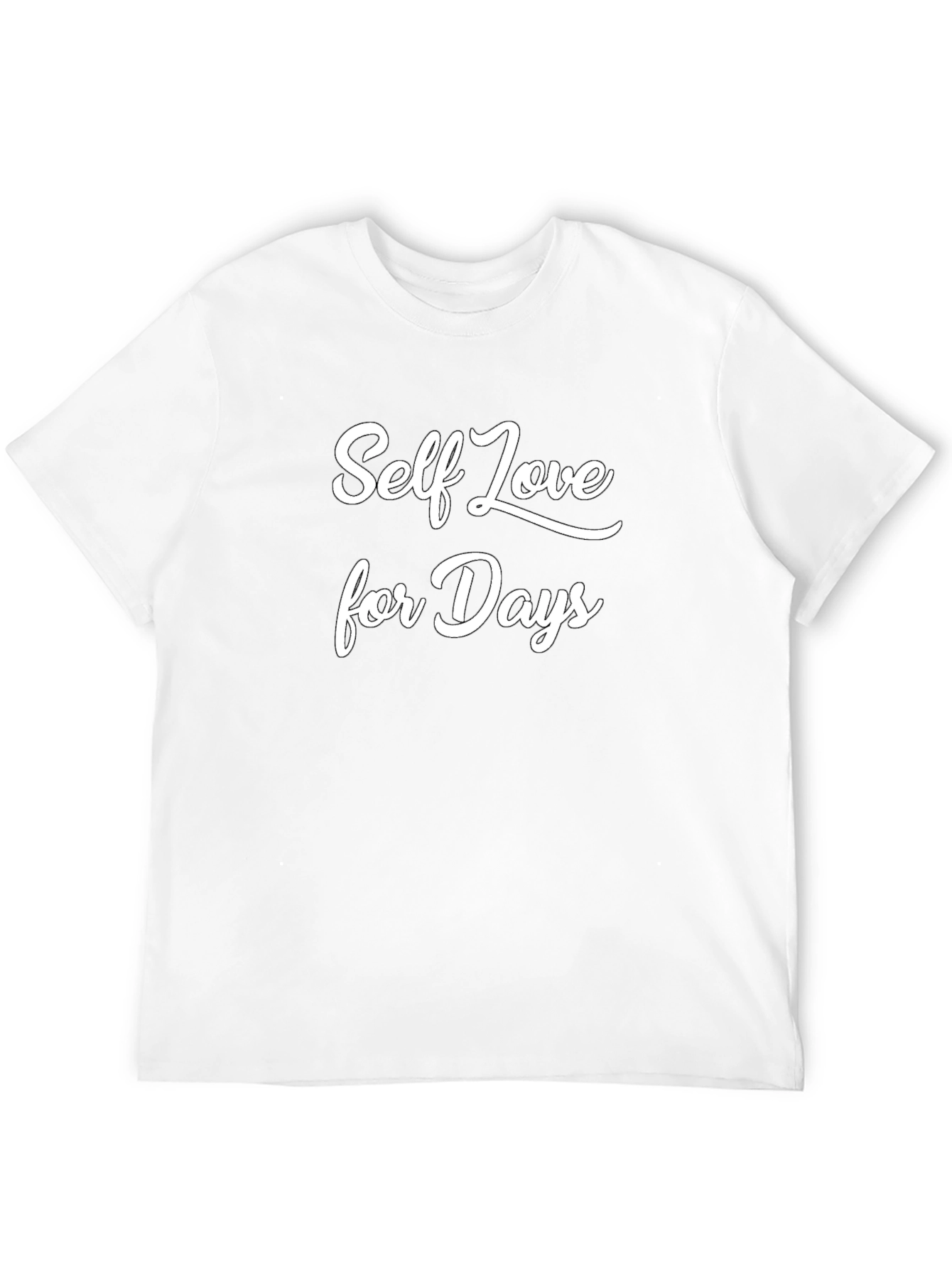 Self Love for Days Black Graphic Tee