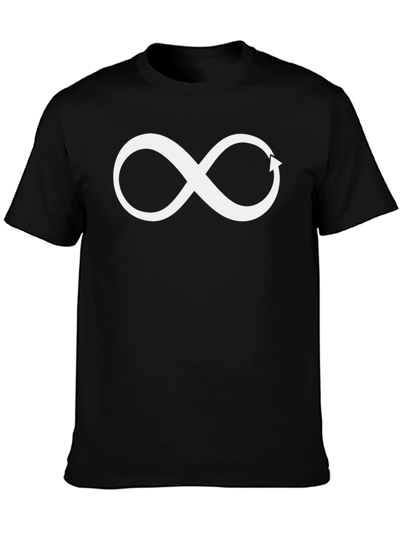 Infinity Arrow Graphic Tee - Stylish and Unique Design