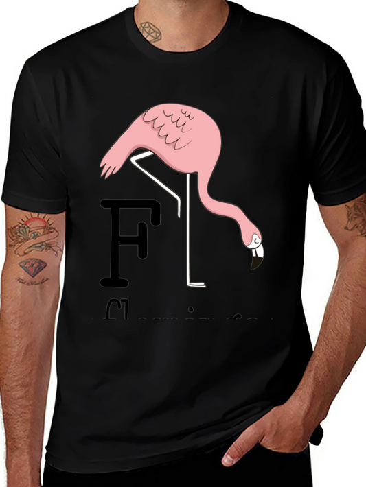 Funny Flamingo T-Shirt for Casual Wear