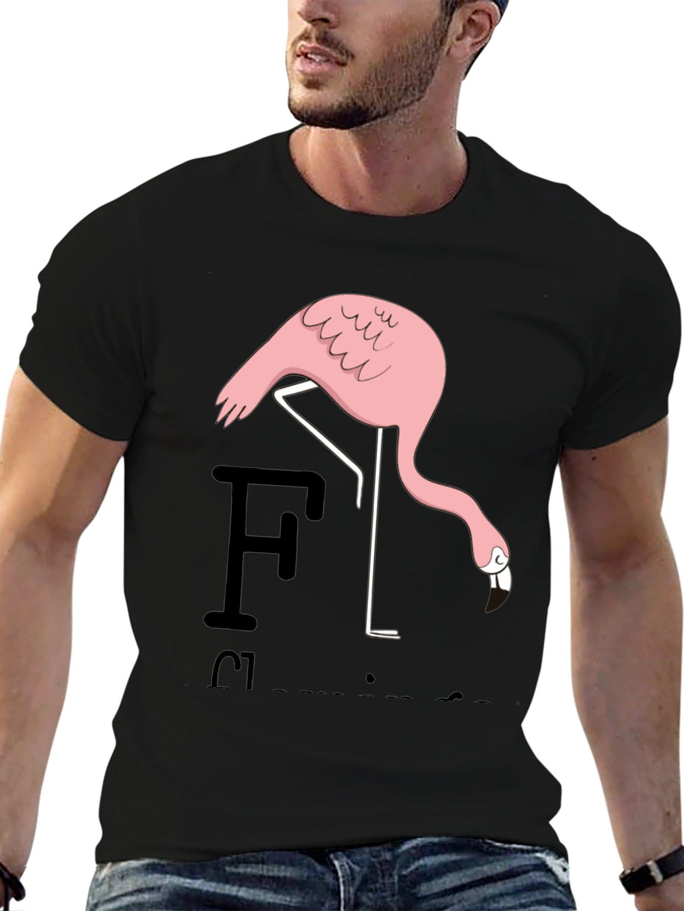 Funny Flamingo T-Shirt for Casual Wear