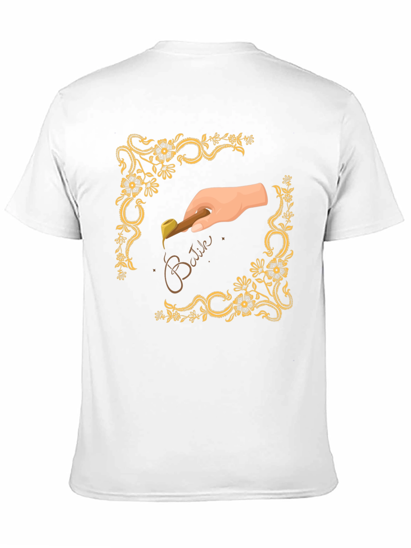 Batik Art Tee - Hand Crafted Design