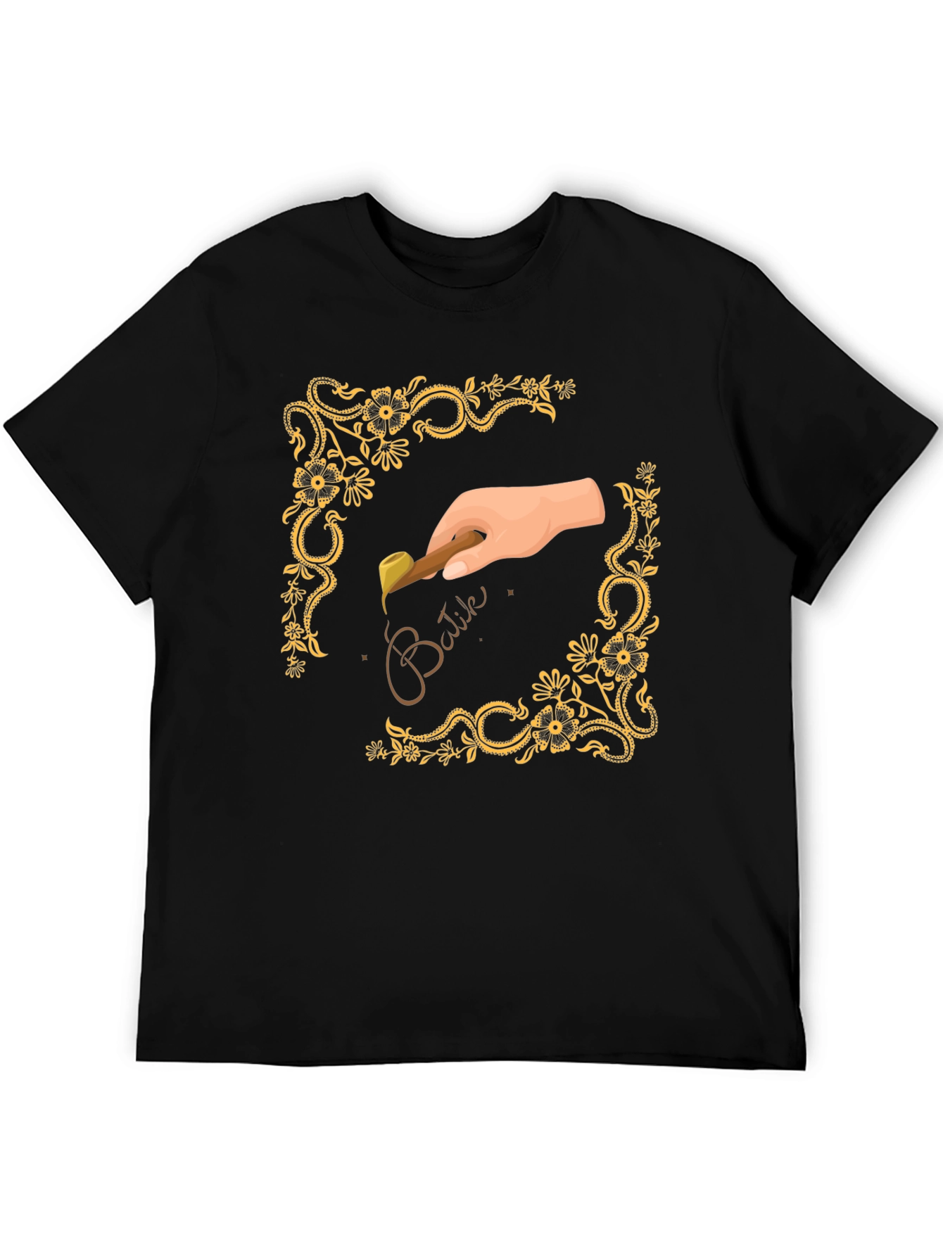Batik Art Tee - Hand Crafted Design