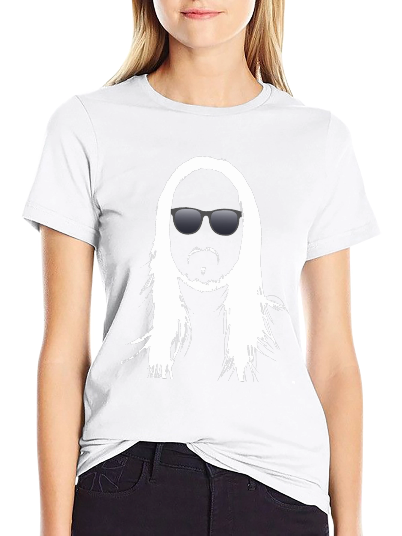 Cool Dude Tee - Black Graphic Print Shirt