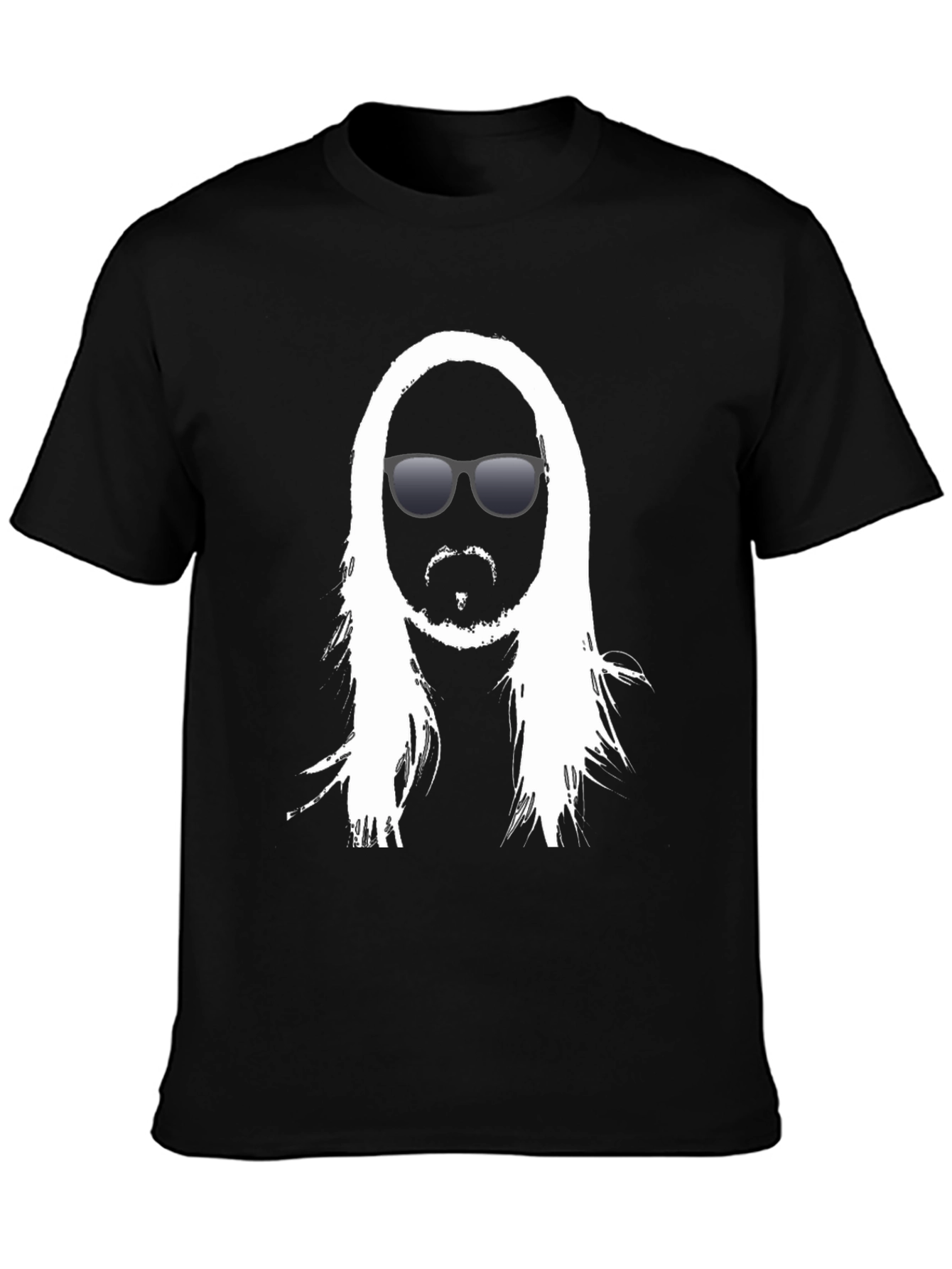 Cool Dude Tee - Black Graphic Print Shirt