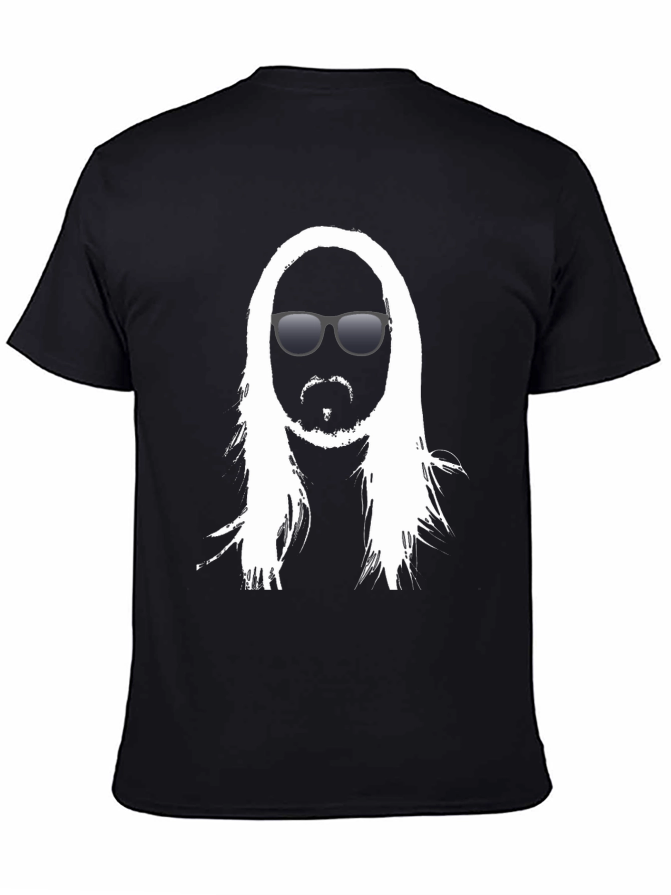 Cool Dude Tee - Black Graphic Print Shirt