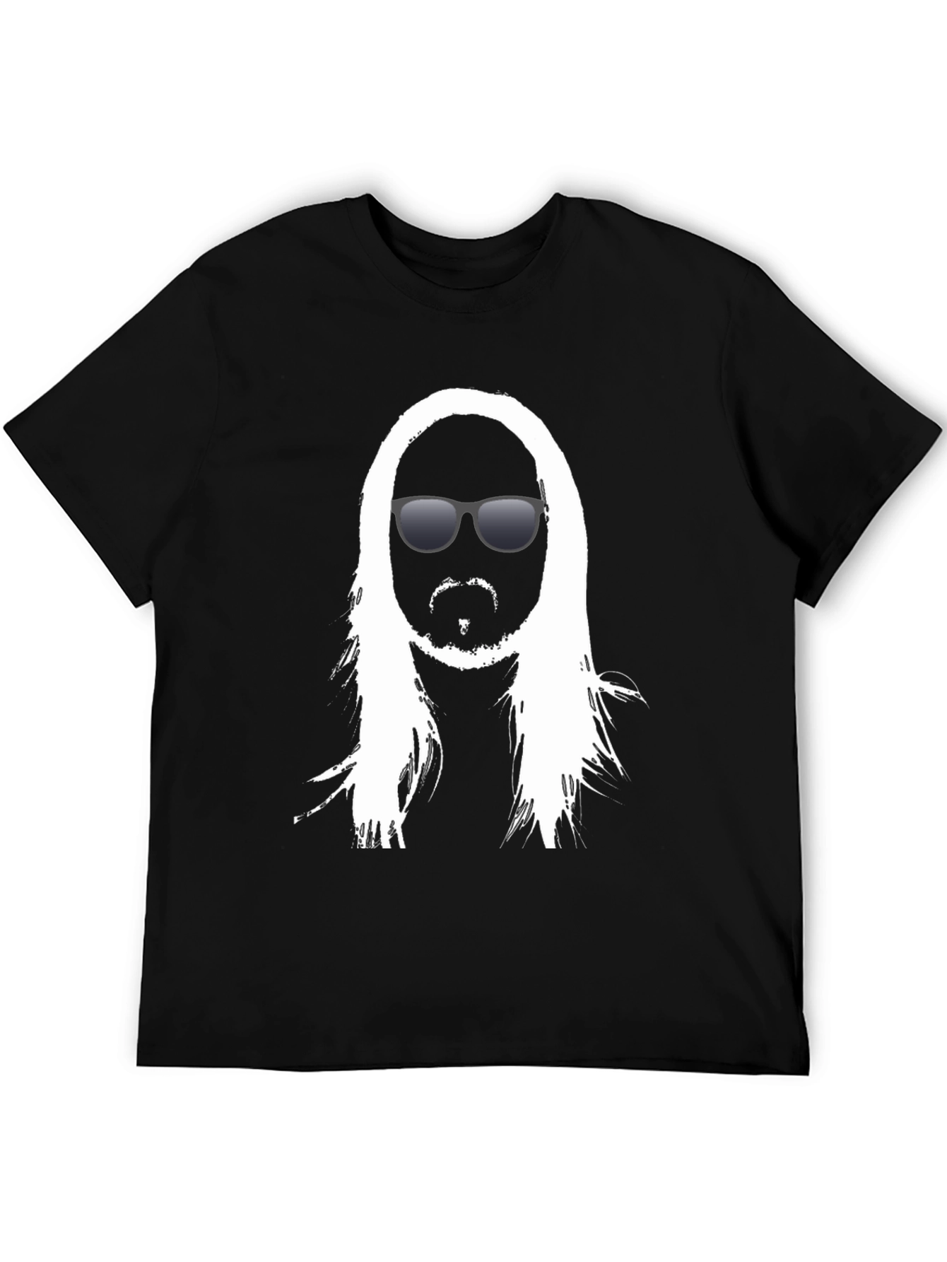 Cool Dude Tee - Black Graphic Print Shirt