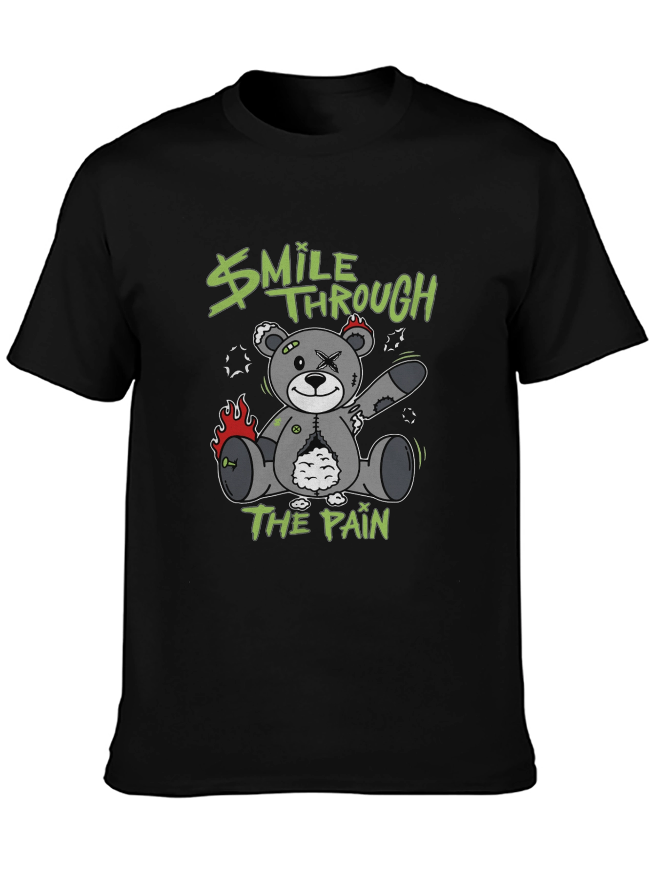 Smile Through The Pain Graphic T-Shirt