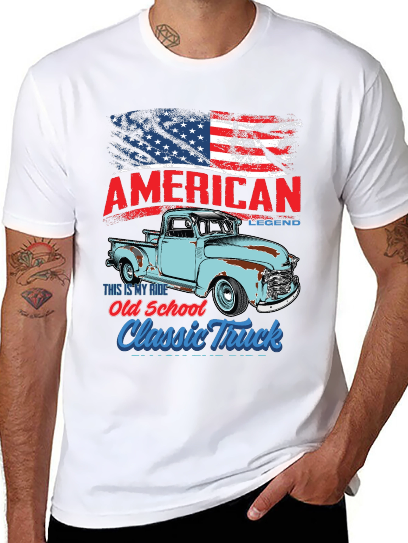 American Legend Classic Truck Graphic Tee