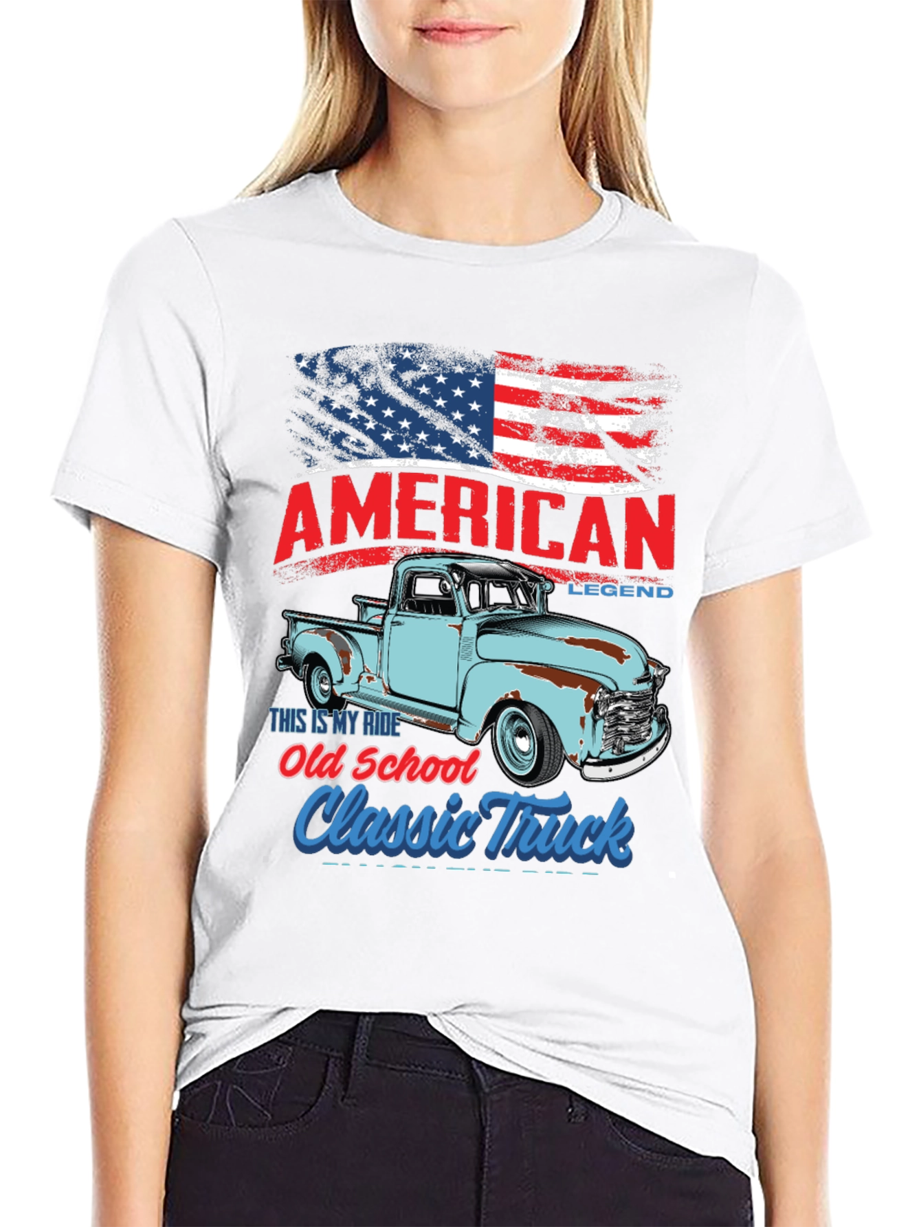 American Legend Classic Truck Graphic Tee